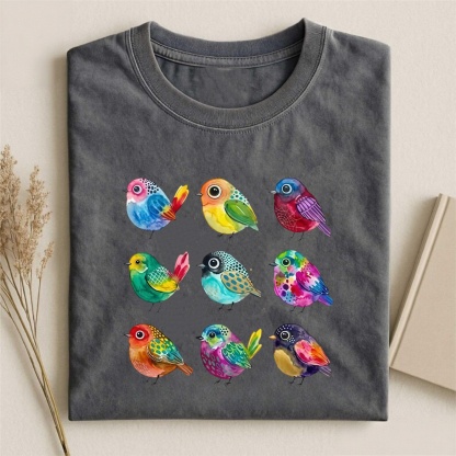 Magmoo Rainbow Bird Pack T-shirt