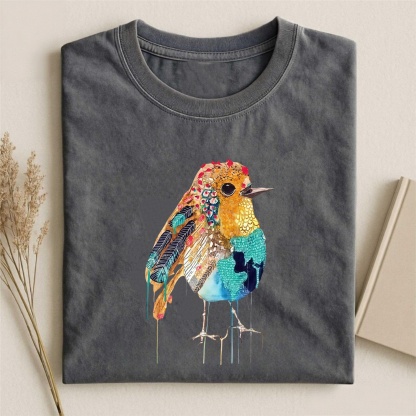 Magmoo Sparkly Wild Bird T-shirt