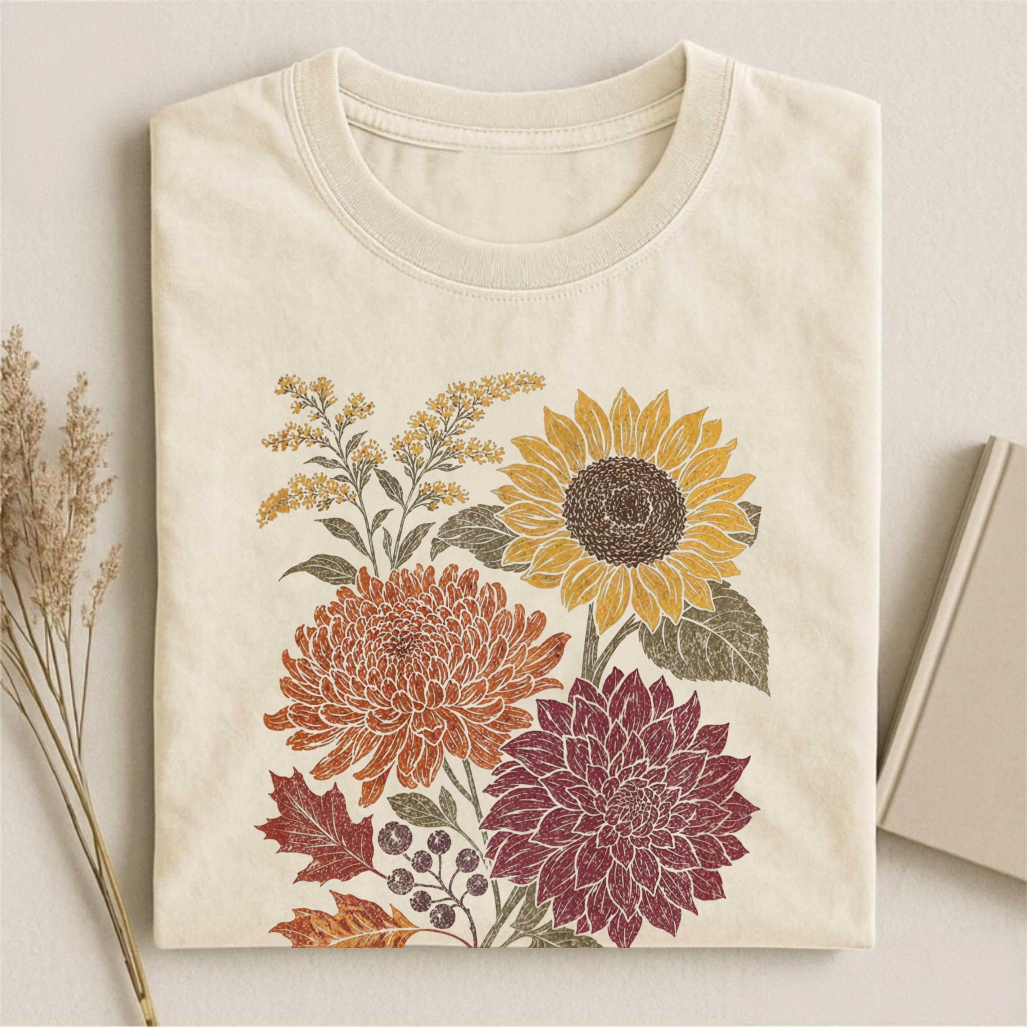 Magmoo Fall Floral T-shirt