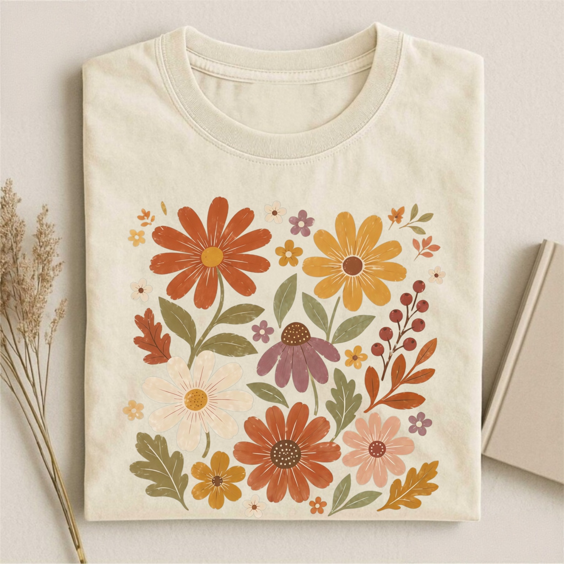 Magmoo Watercolor Rooster T-shirt
