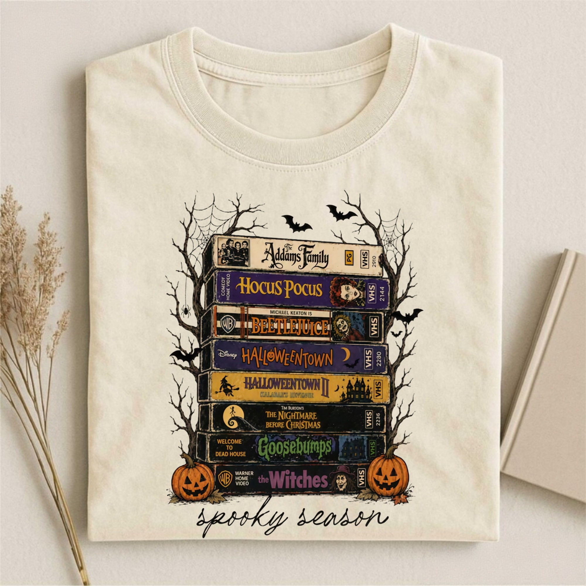 Magmoo Vintage Halloween VHS T-shirt