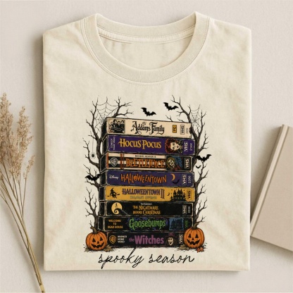 Magmoo Vintage Halloween VHS T-shirt