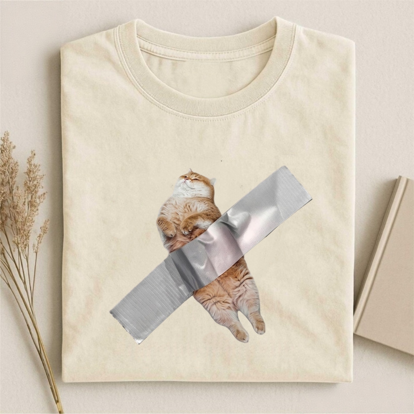 Magmoo Stuck Chubby Cat T-shirt