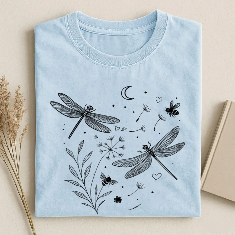 Magmoo Dragonfly Nature T-shirt