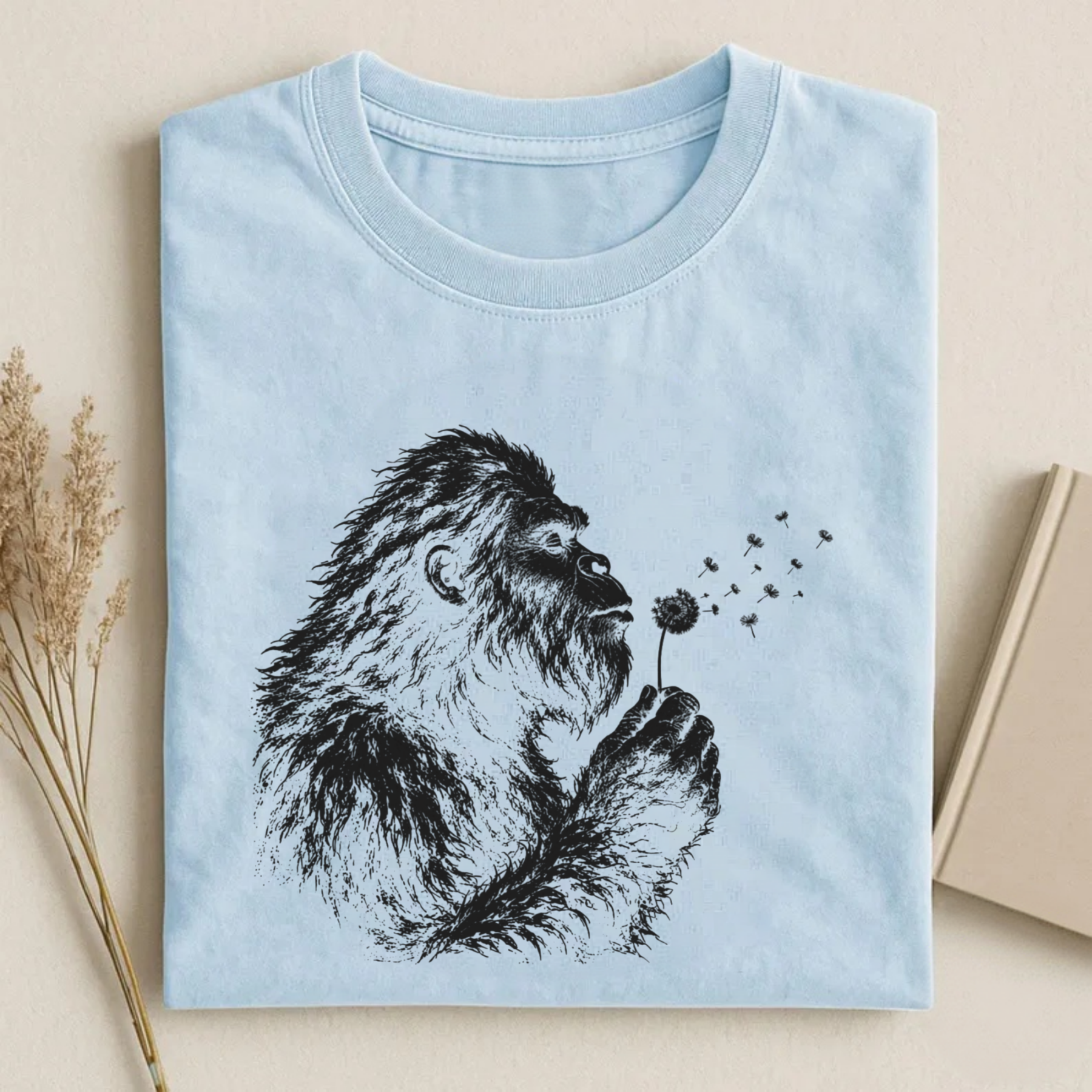 Magmoo Bigfoot Dandelion T-shirt