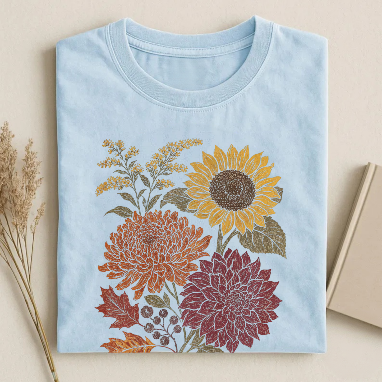 Magmoo Fall Floral T-shirt