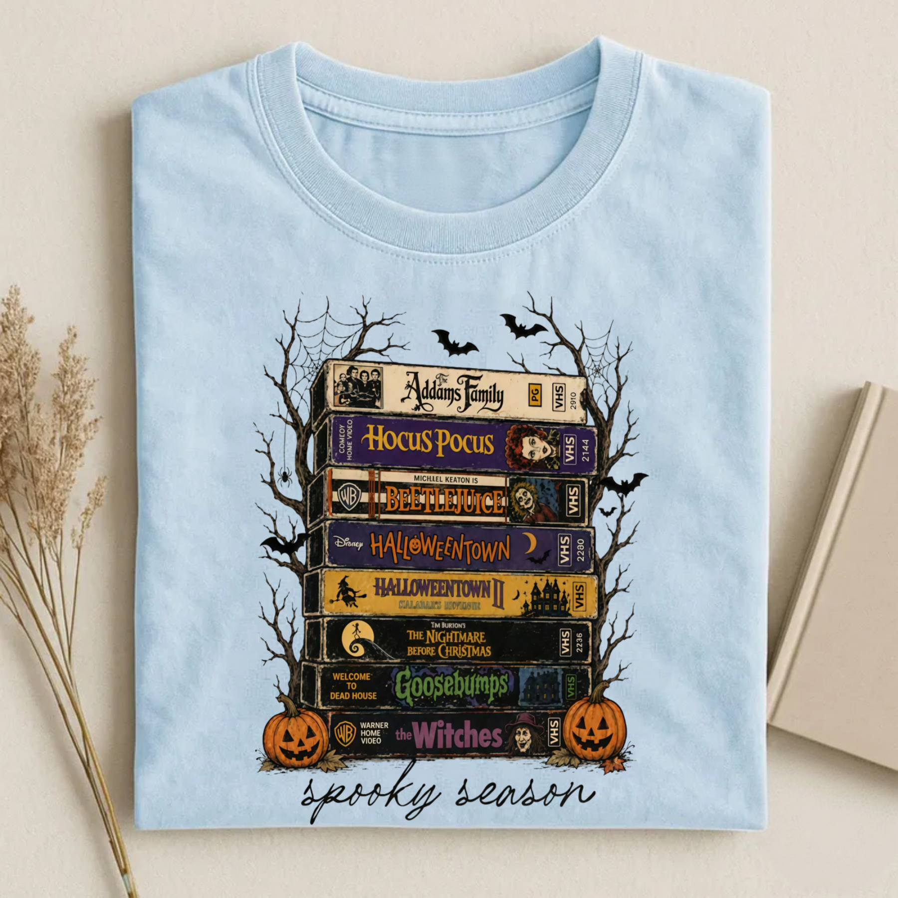Magmoo Vintage Halloween VHS T-shirt