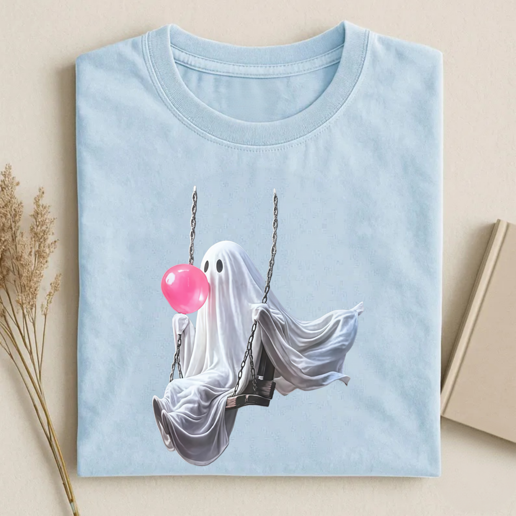 Magmoo Ghost Swing Graphic T-shirt