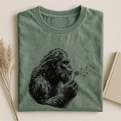 Magmoo Bigfoot Dandelion T-shirt