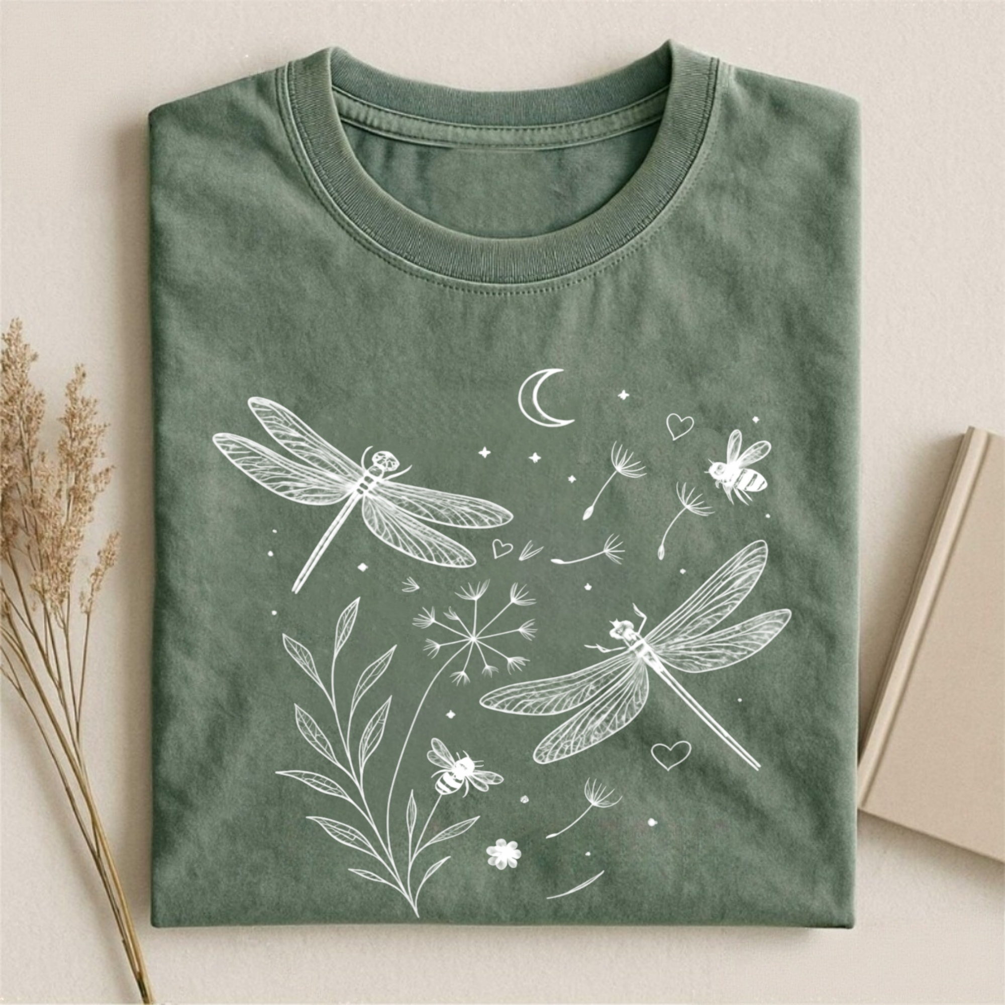 Magmoo Dragonfly Nature T-shirt