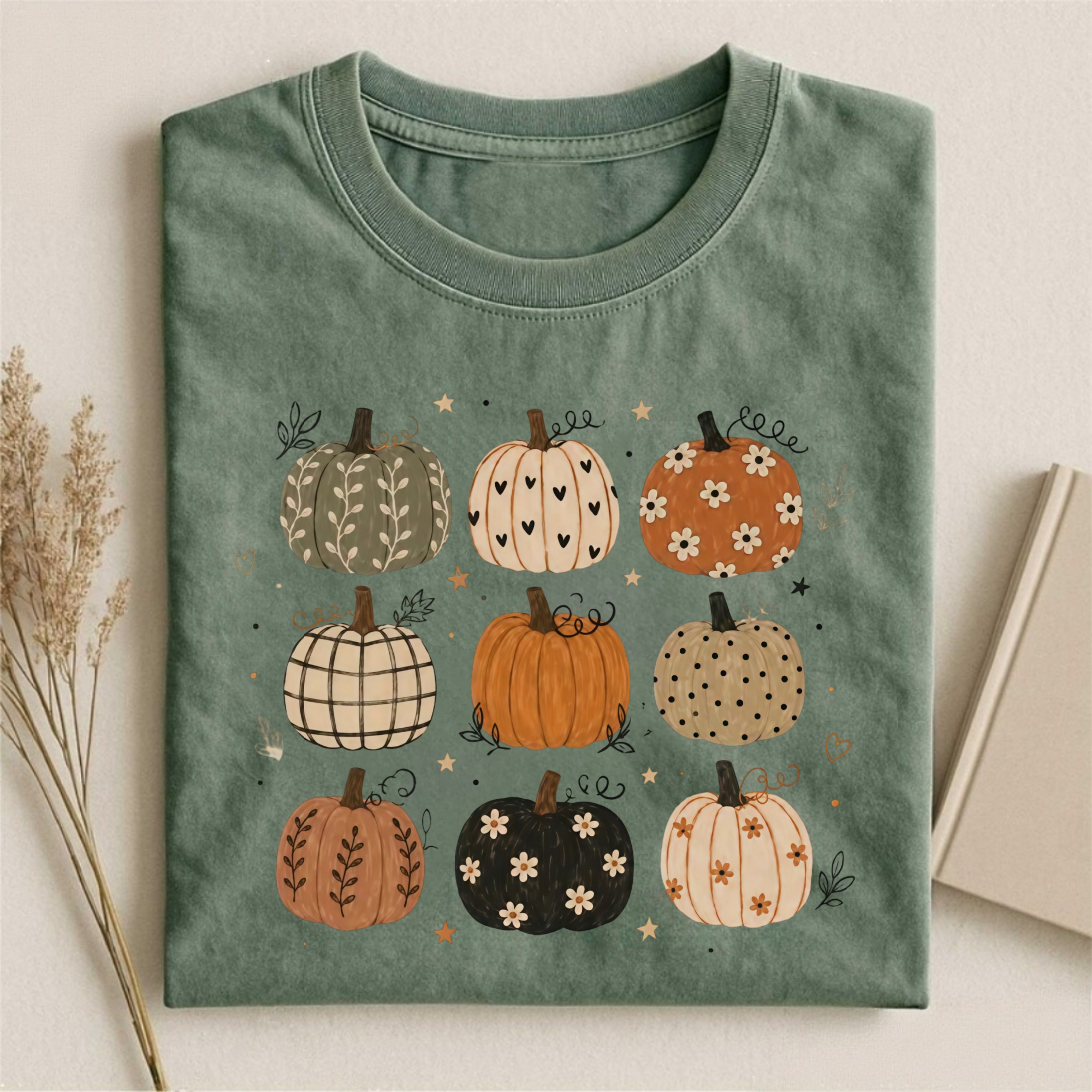 Magmoo Boho Pumpkin T-shirt