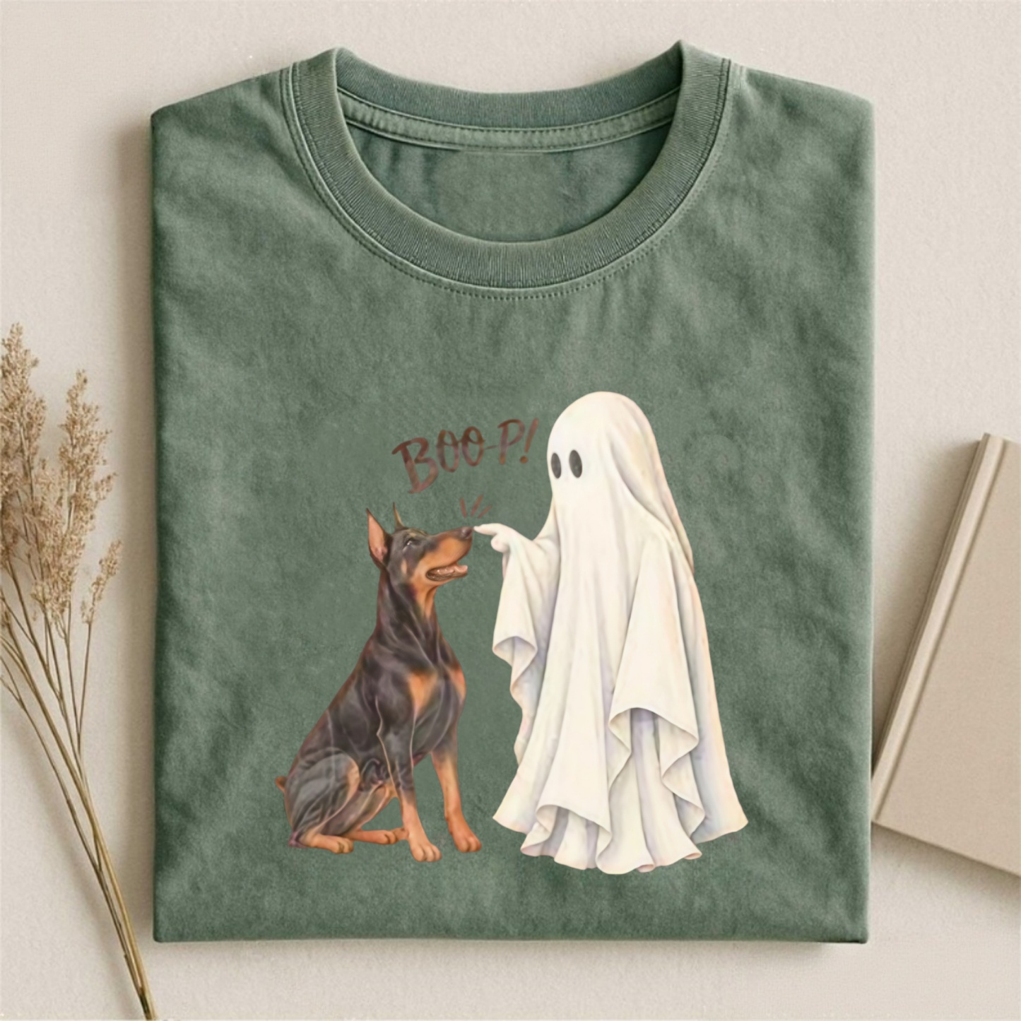 Magmoo Doberman Boop T-shirt
