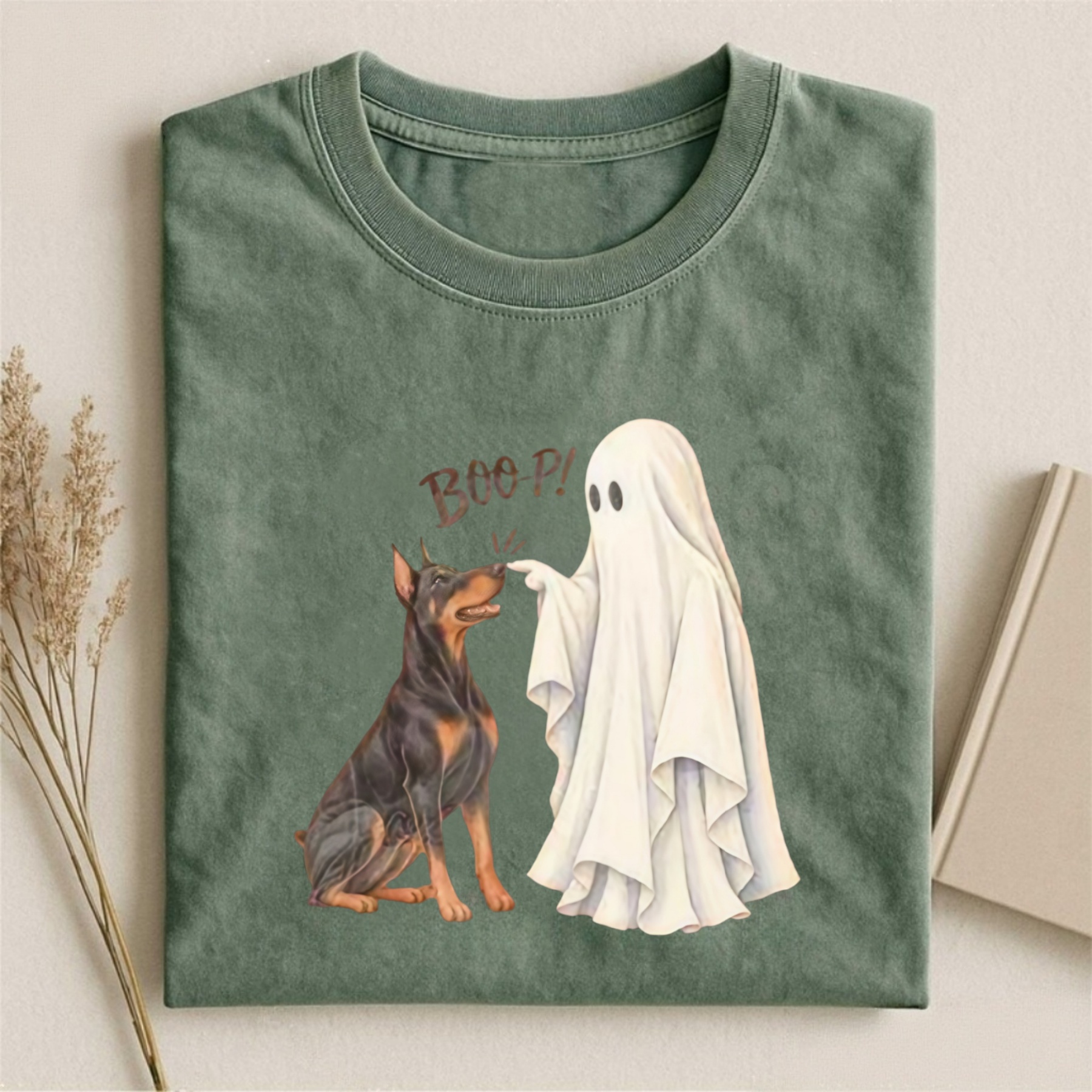 Magmoo Doberman Boop T-shirt