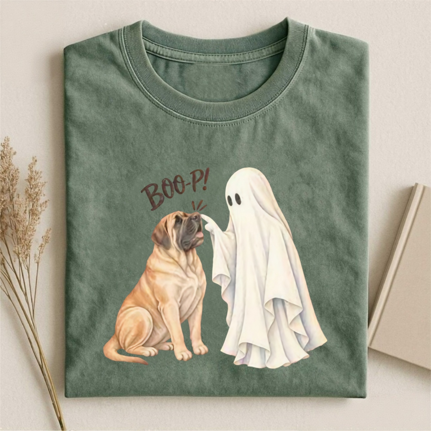 Magmoo English Mastiff Boop T-shirt