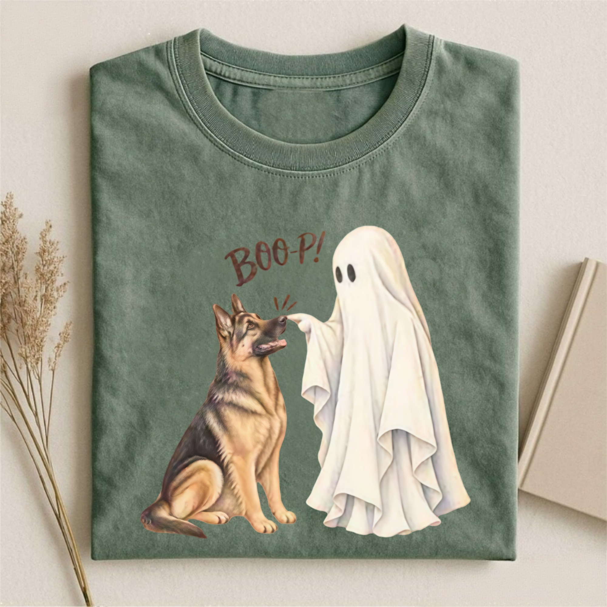 Magmoo German Sherpherd Boop T-shirt