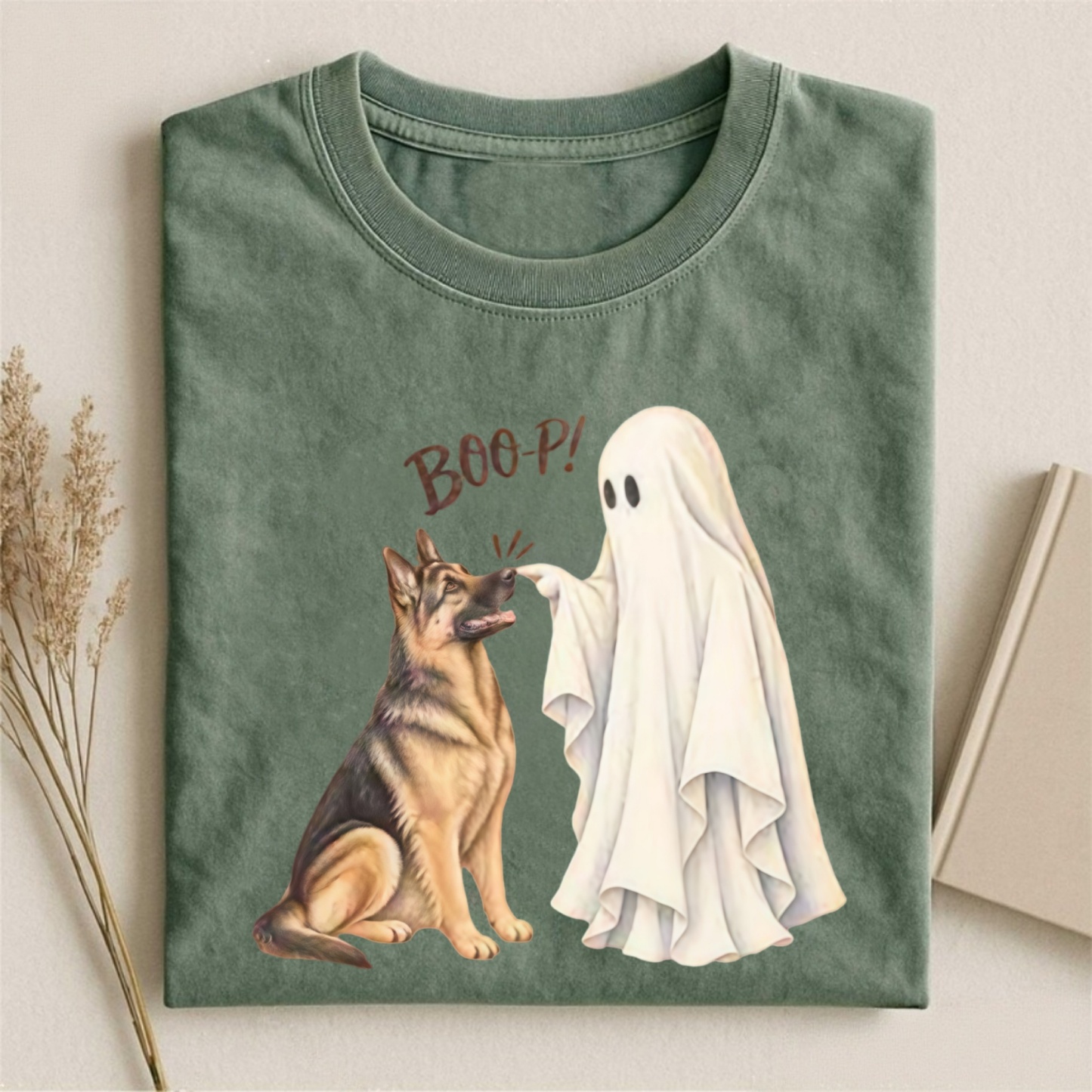 Magmoo German Sherpherd Boop T-shirt