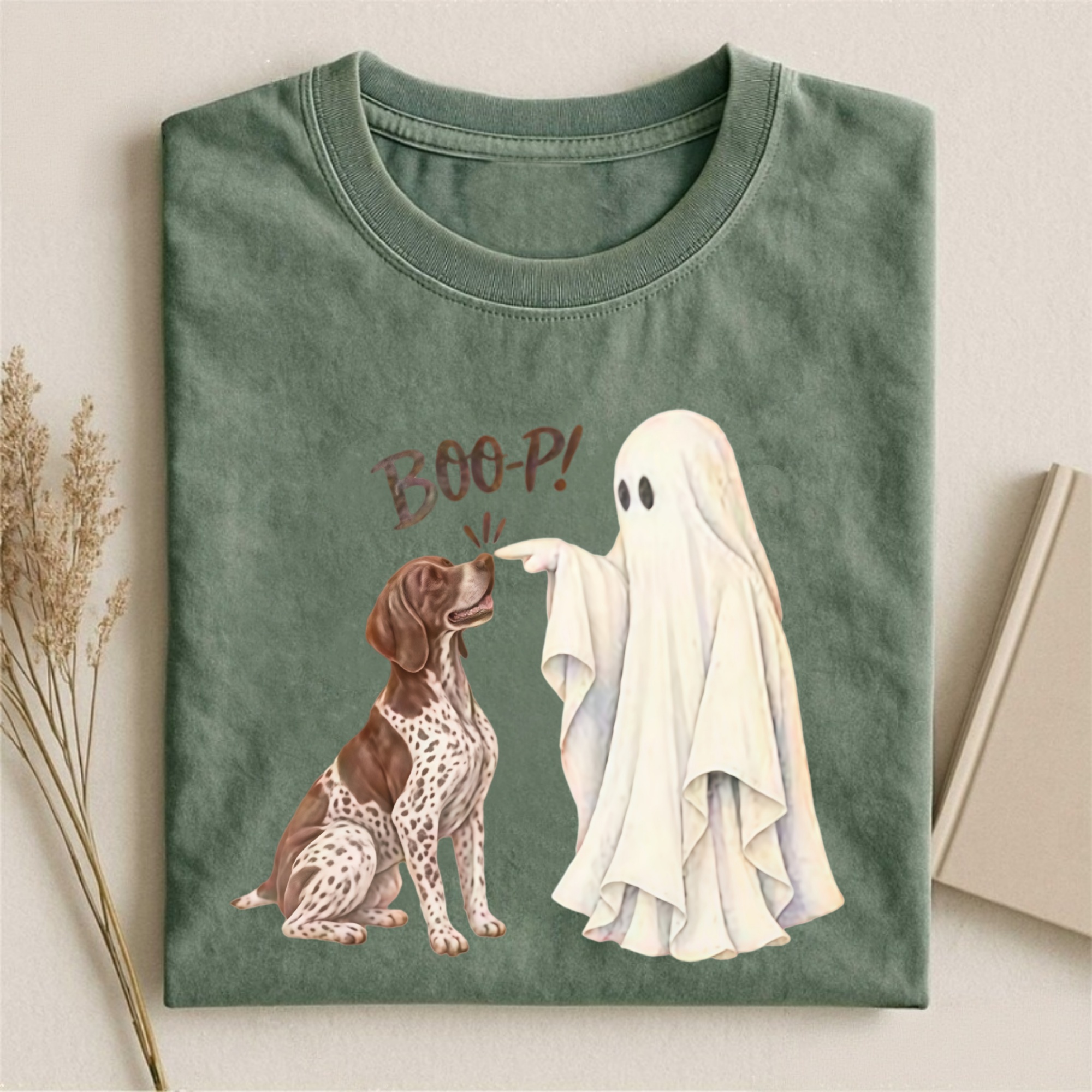 Magmoo German Shopthair Pntr Boop T-shirt