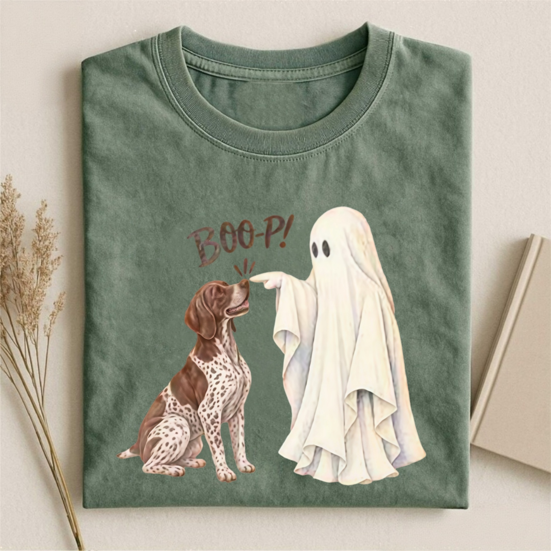 Magmoo German Shopthair Pntr Boop T-shirt