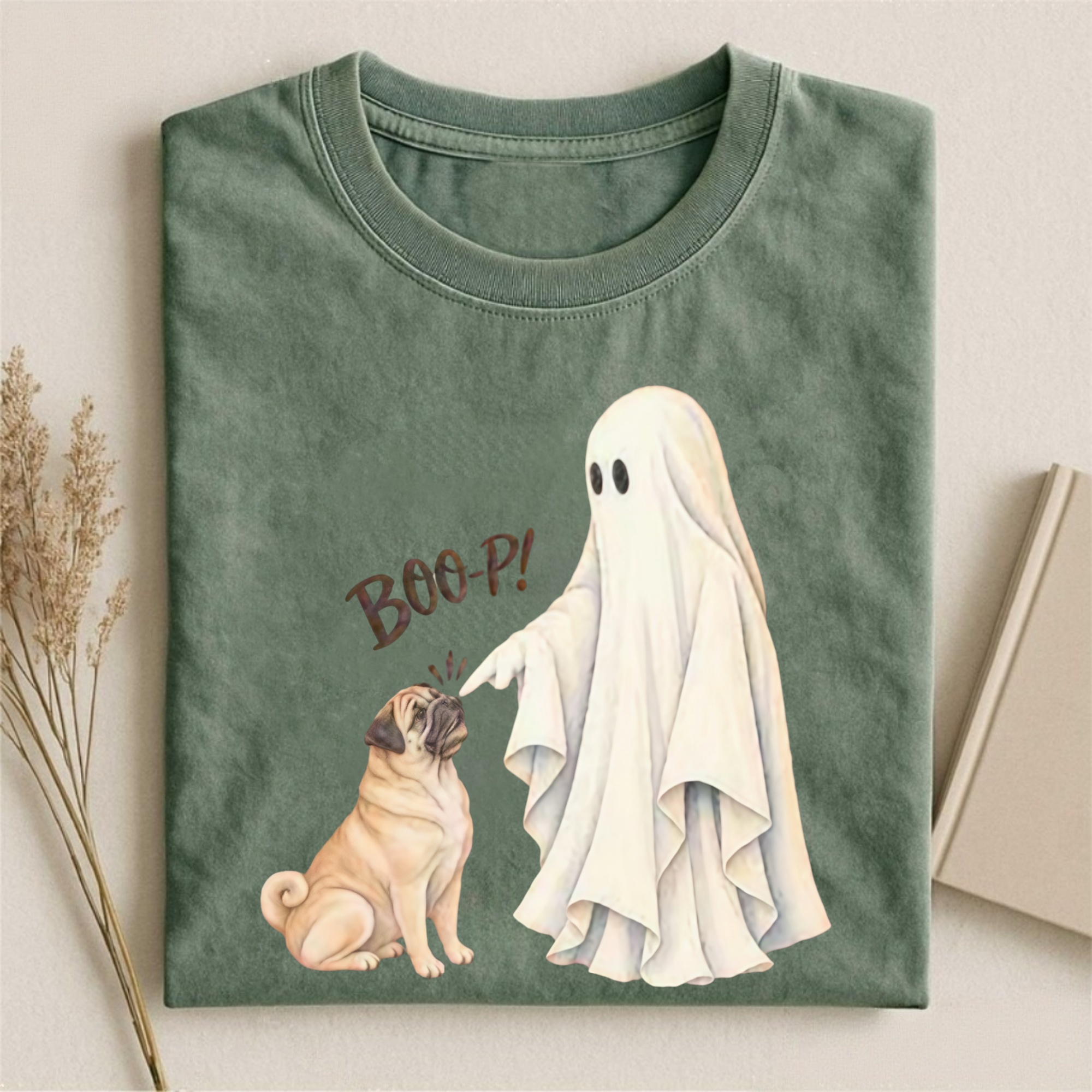 Magmoo Pug Boop T-shirt
