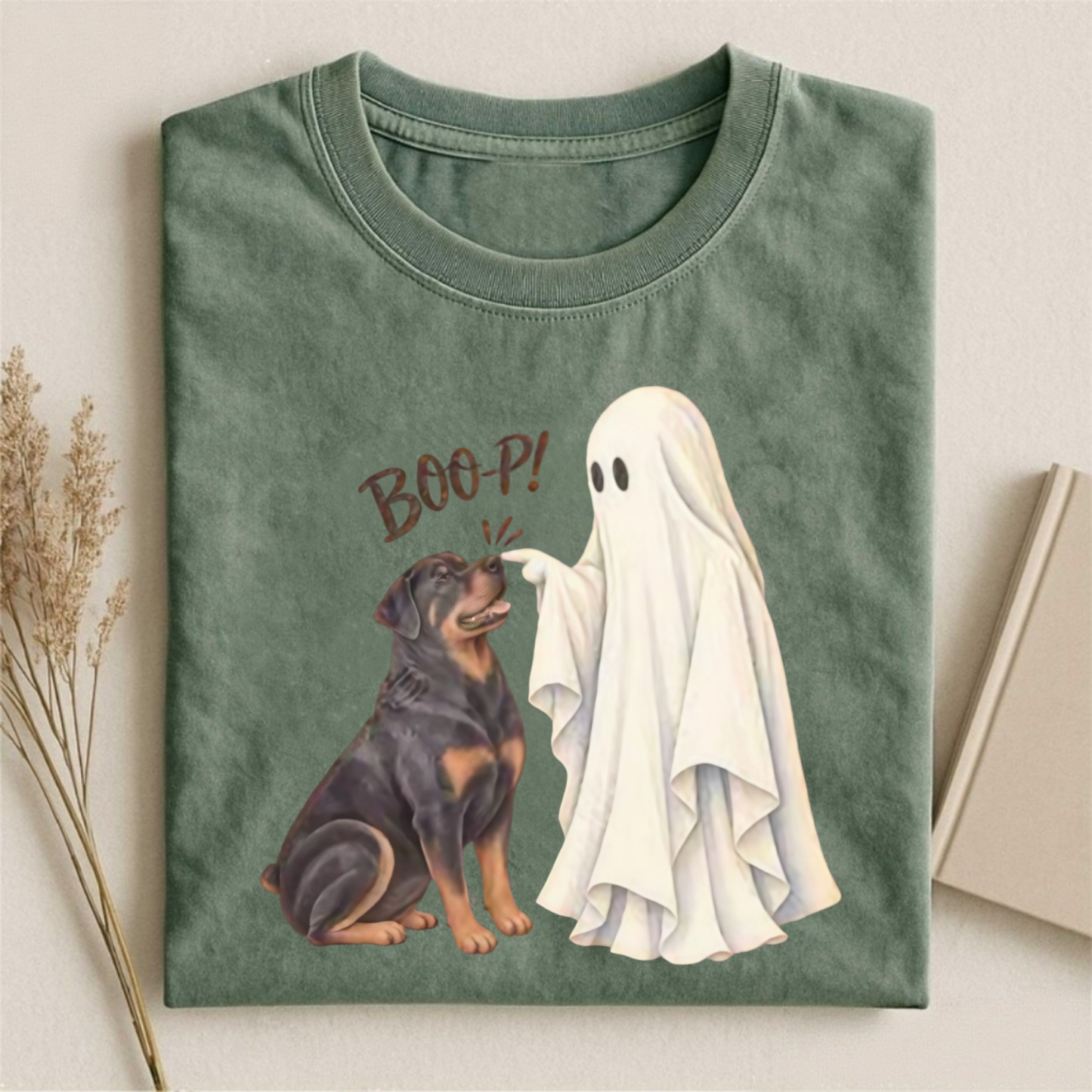 Magmoo Rottweiler Boop T-shirt