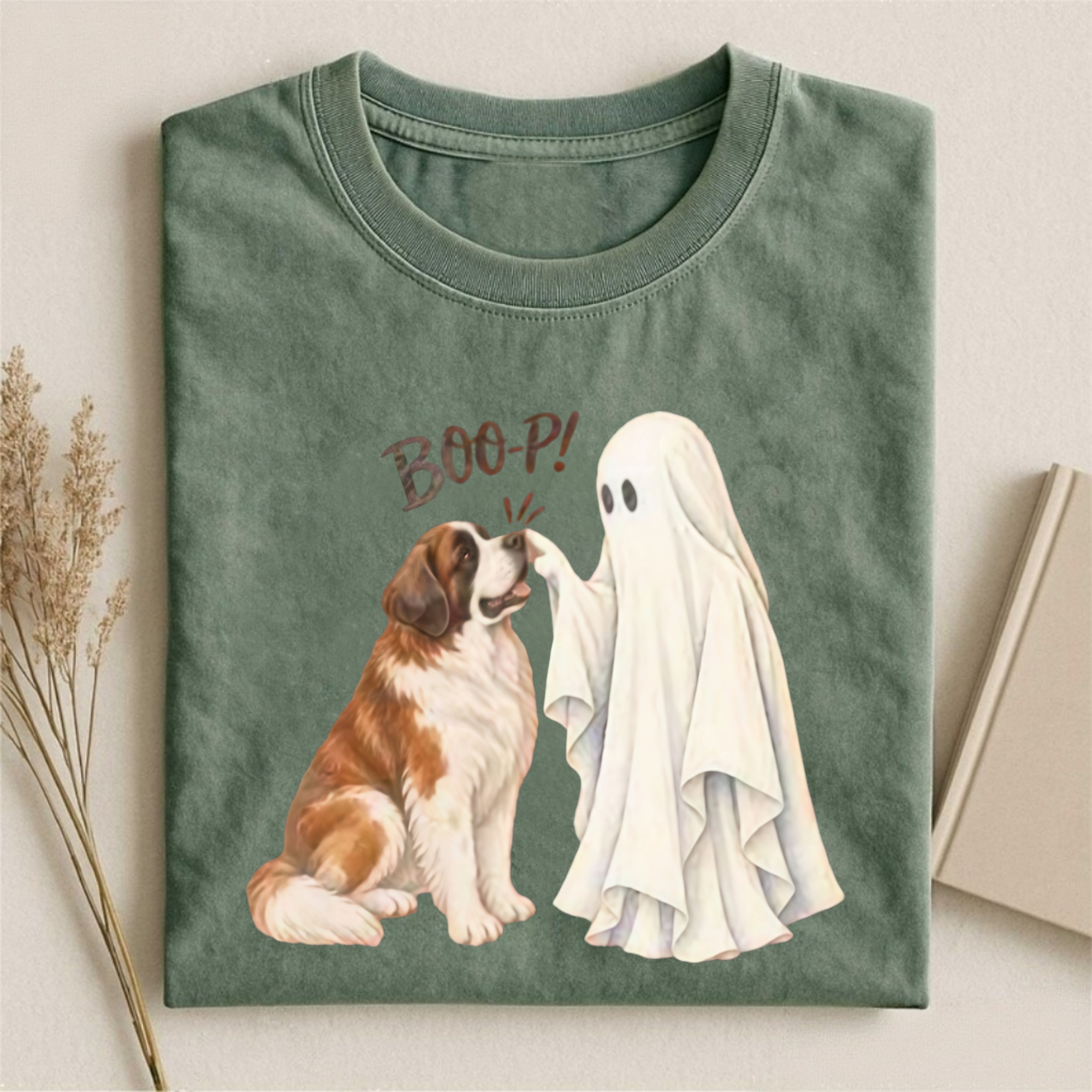 Magmoo Saint Bernard Boop T-shirt