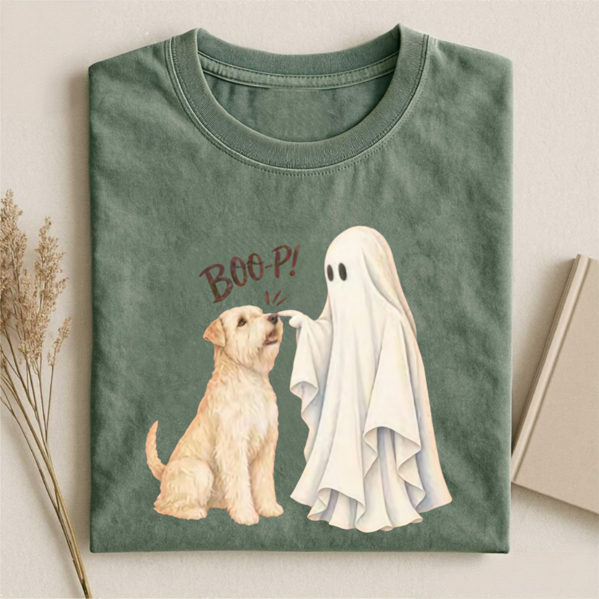 Magmoo Soft Coated Wheaten Terrier Boop T-shirt