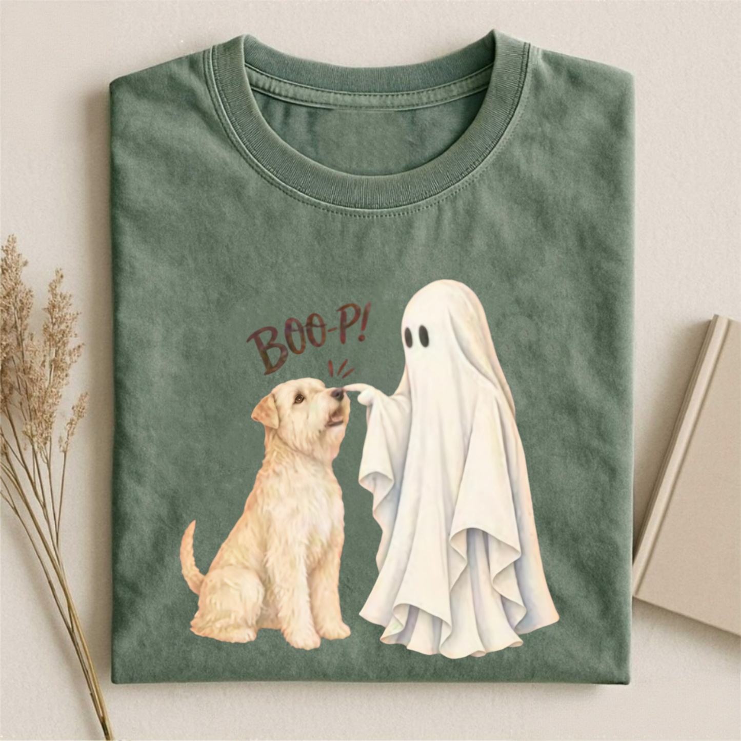 Magmoo Soft Coated Wheaten Terrier Boop T-shirt