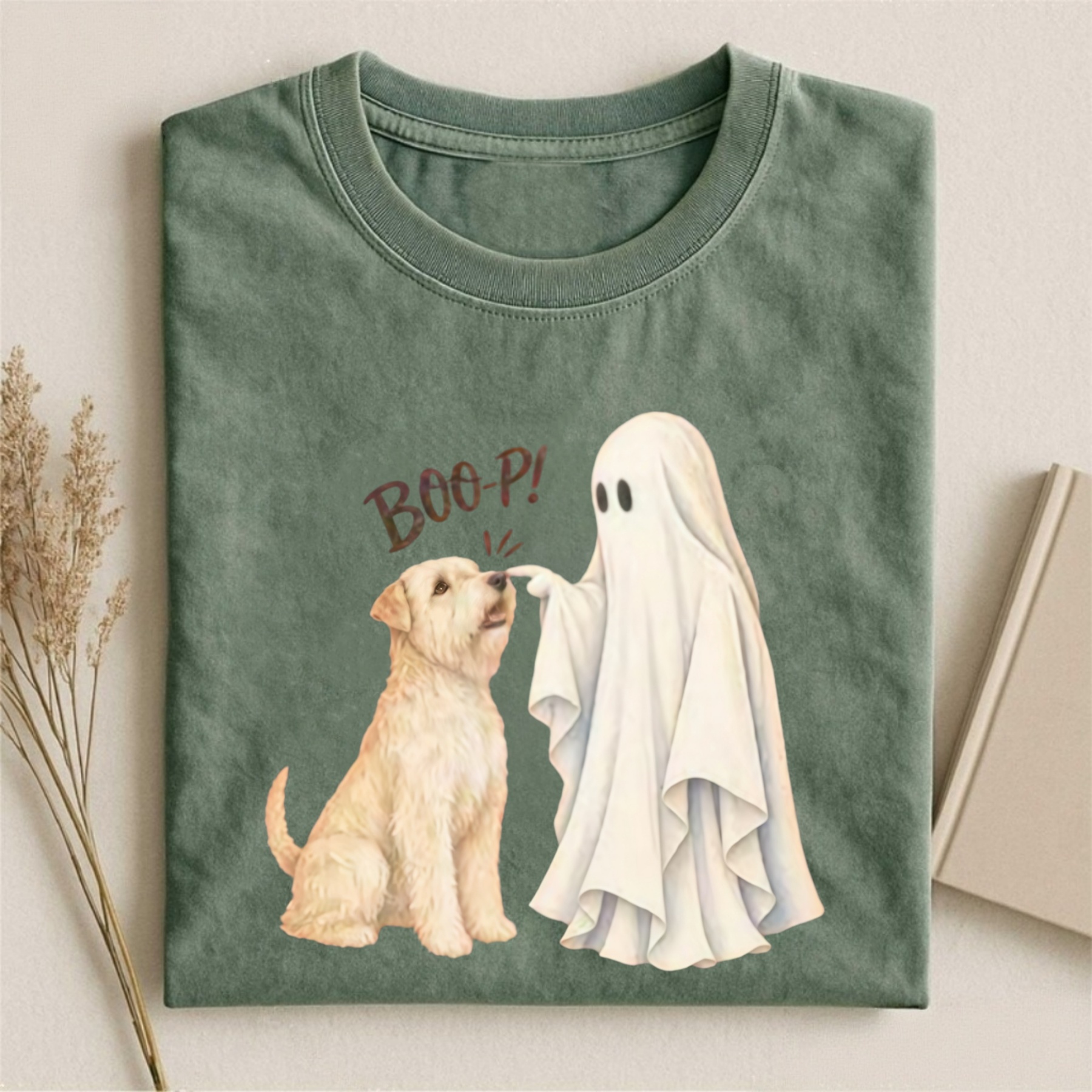 Magmoo Soft Coated Wheaten Terrier Boop T-shirt