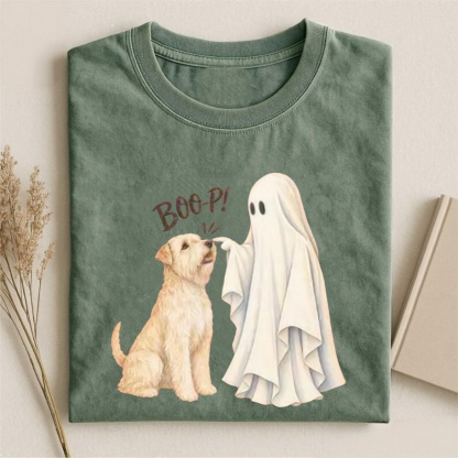 Magmoo Soft Coated Wheaten Terrier Boop T-shirt