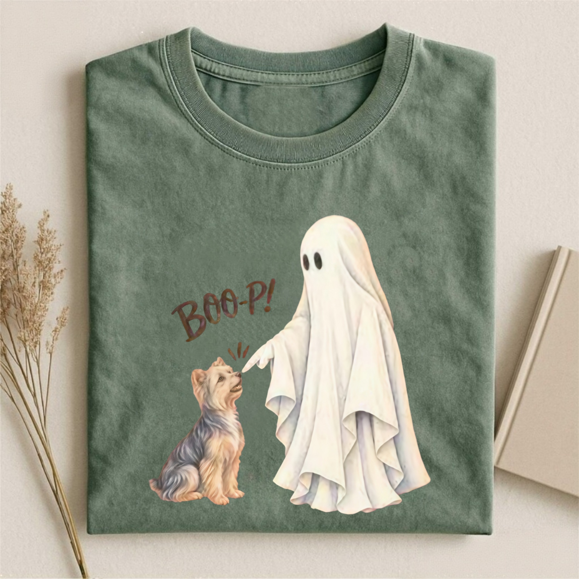 Magmoo Yorkshire Terrier Boop T-shirt