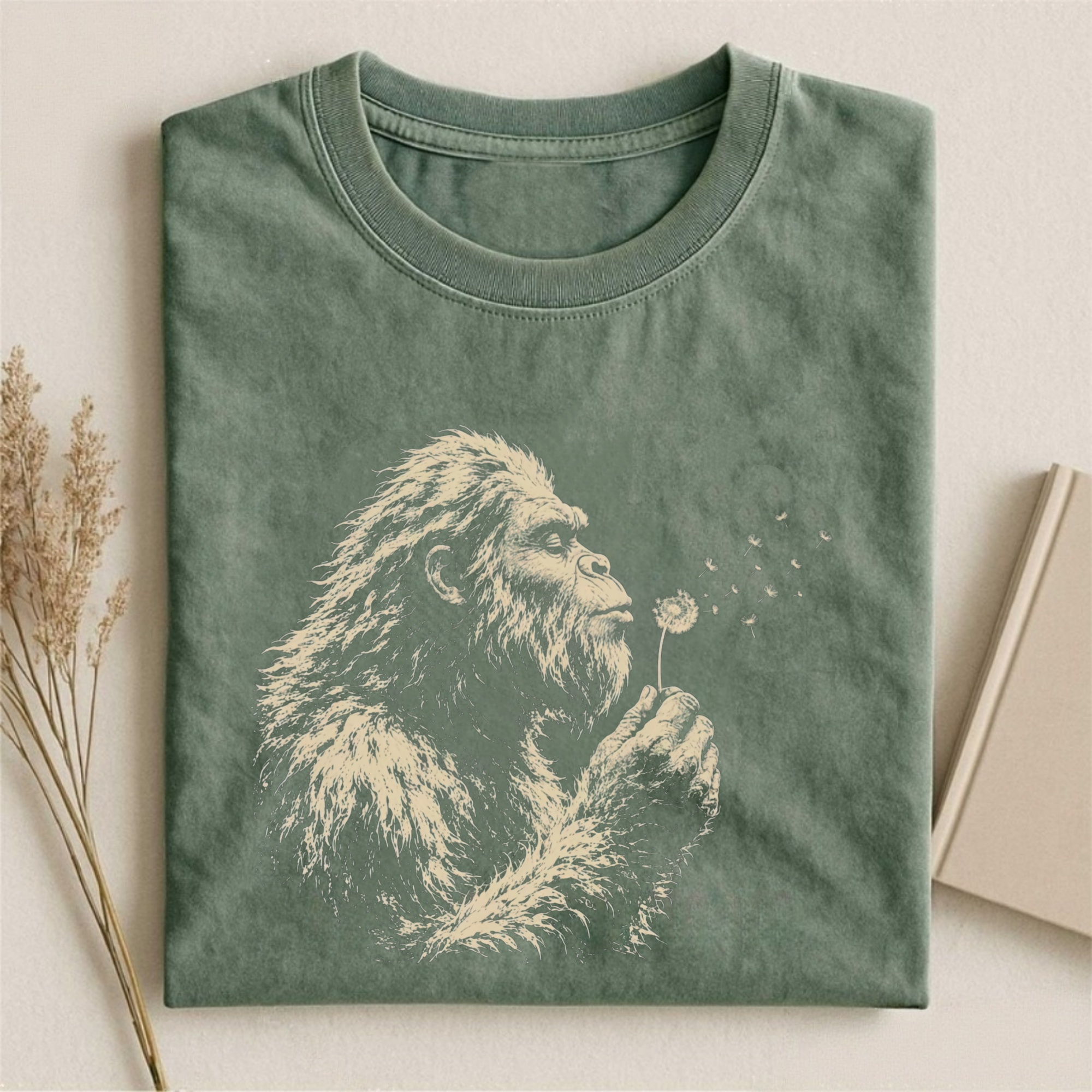 Magmoo Bigfoot Dandelion T-shirt