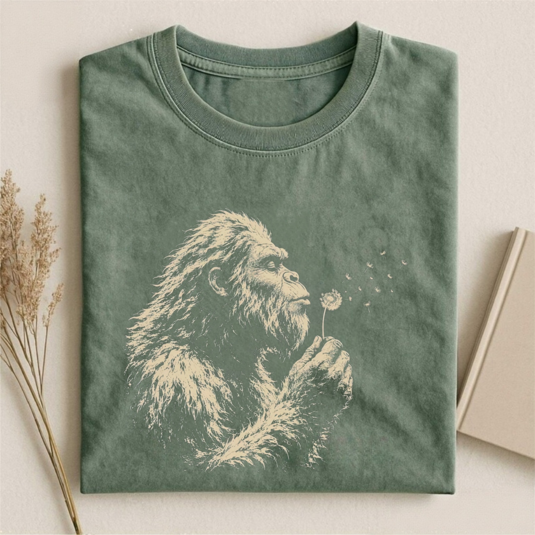 Magmoo Bigfoot Dandelion T-shirt
