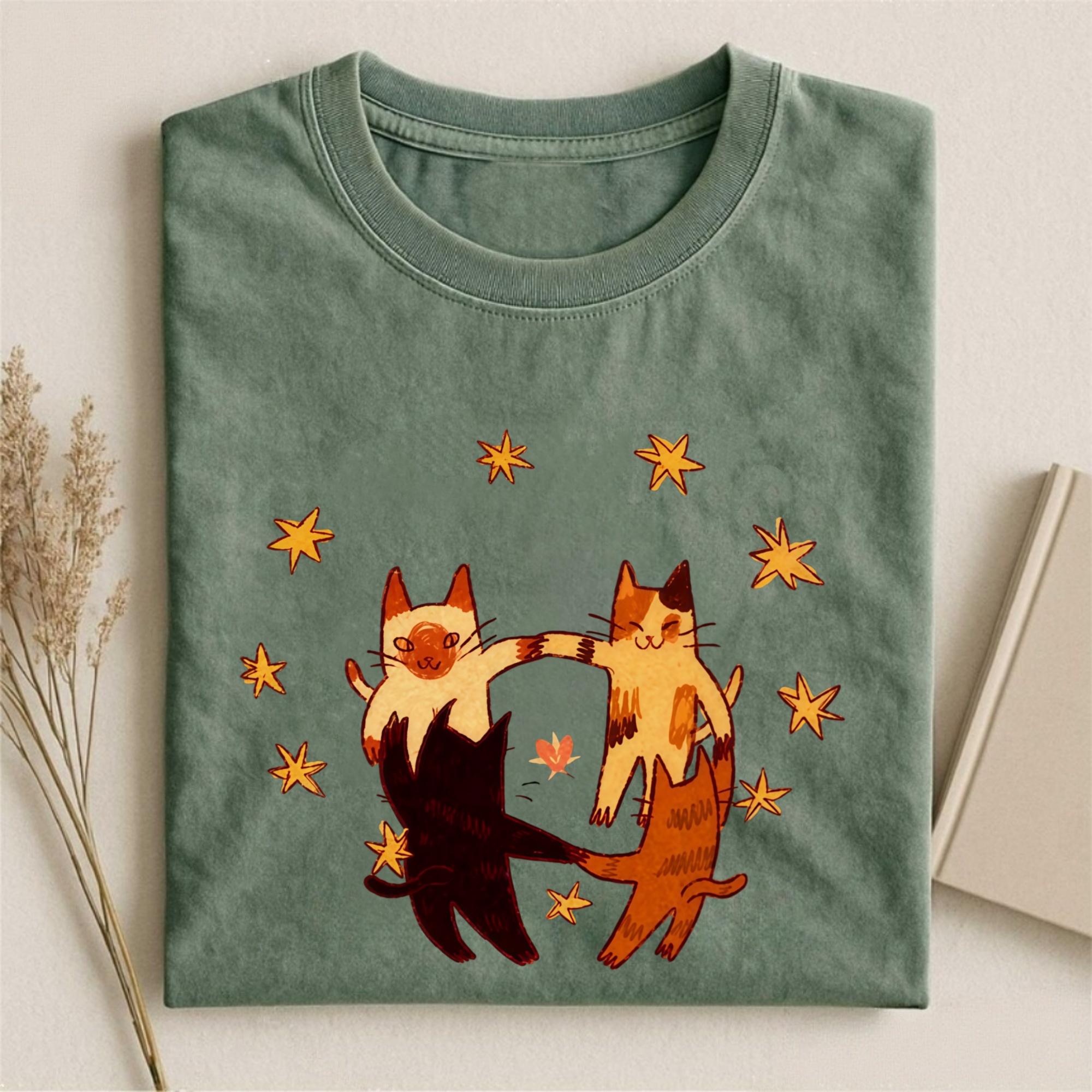 Magmoo Cute Dancing Cats T-shirt