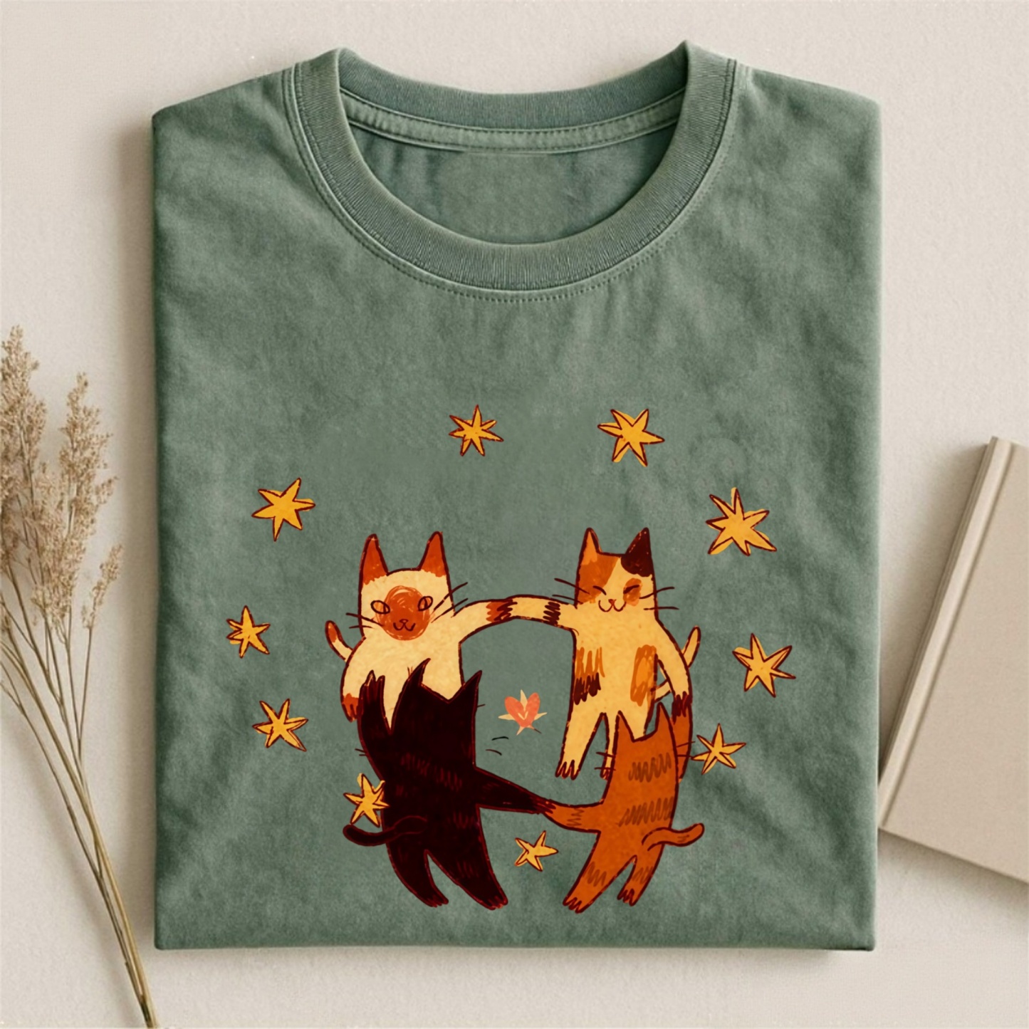 Magmoo Cute Dancing Cats T-shirt