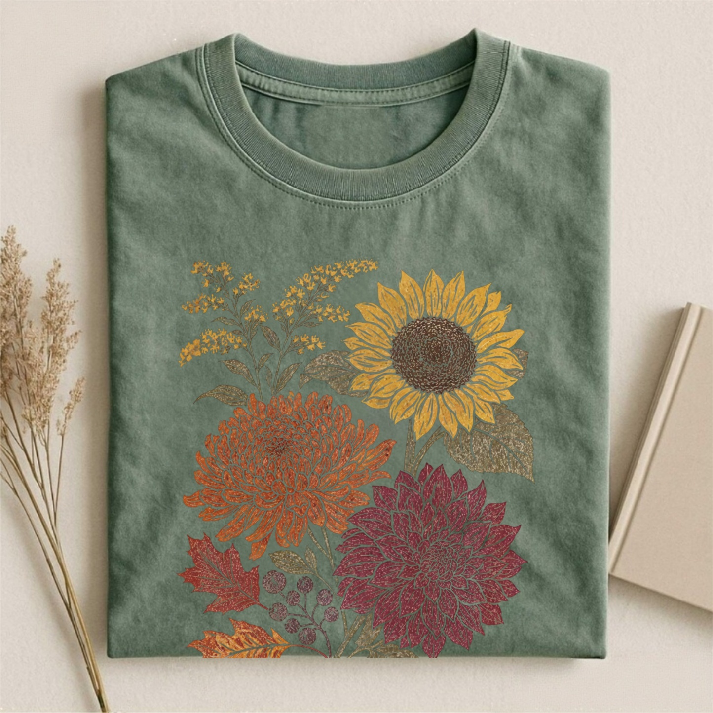 Magmoo Fall Floral T-shirt