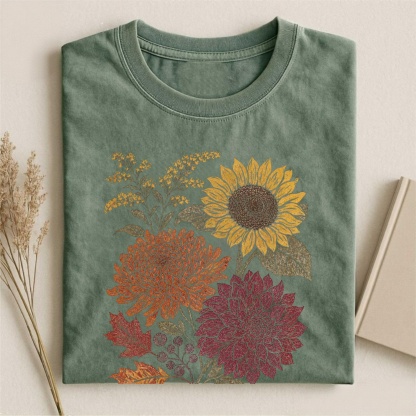 Magmoo Fall Floral T-shirt
