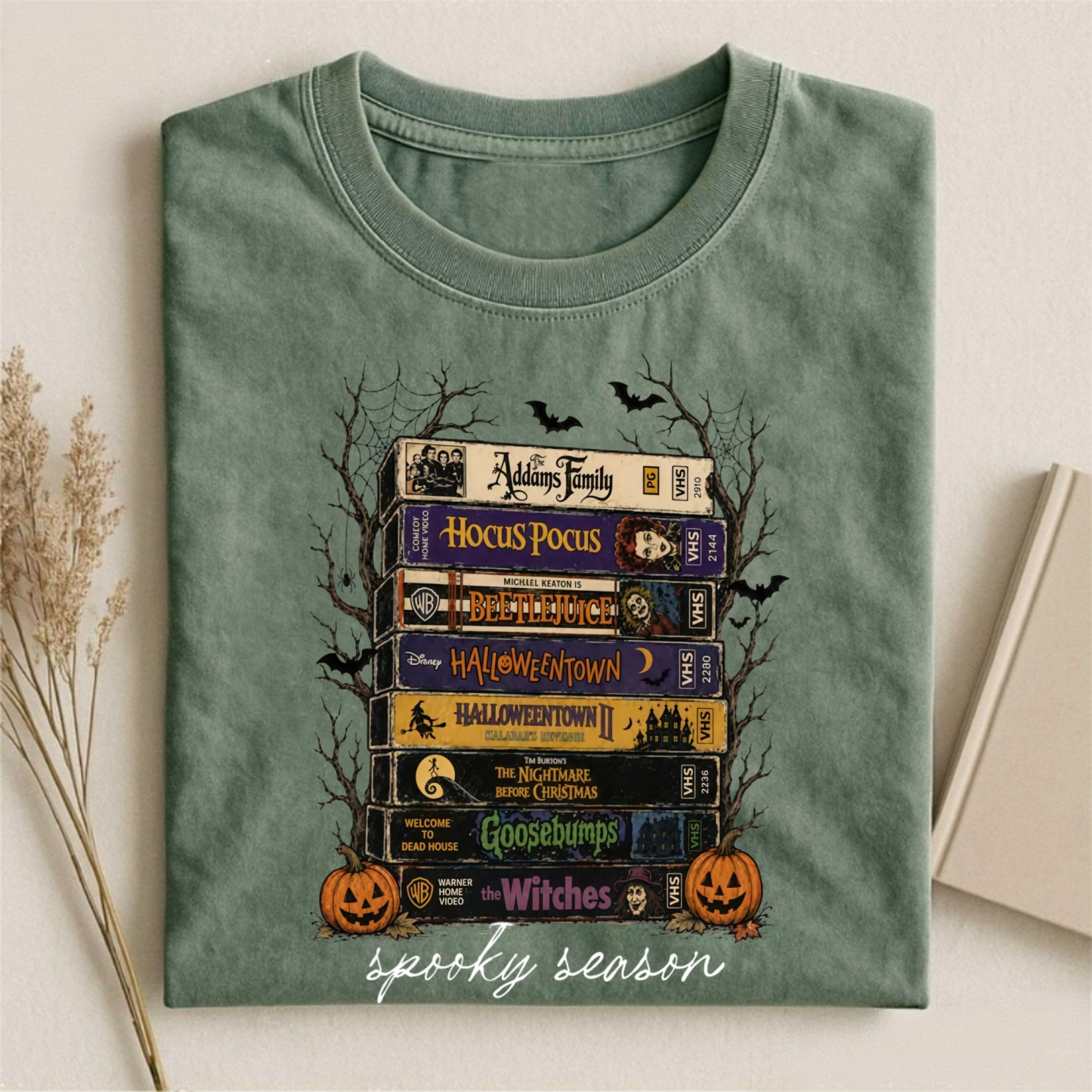 Magmoo Vintage Halloween VHS T-shirt