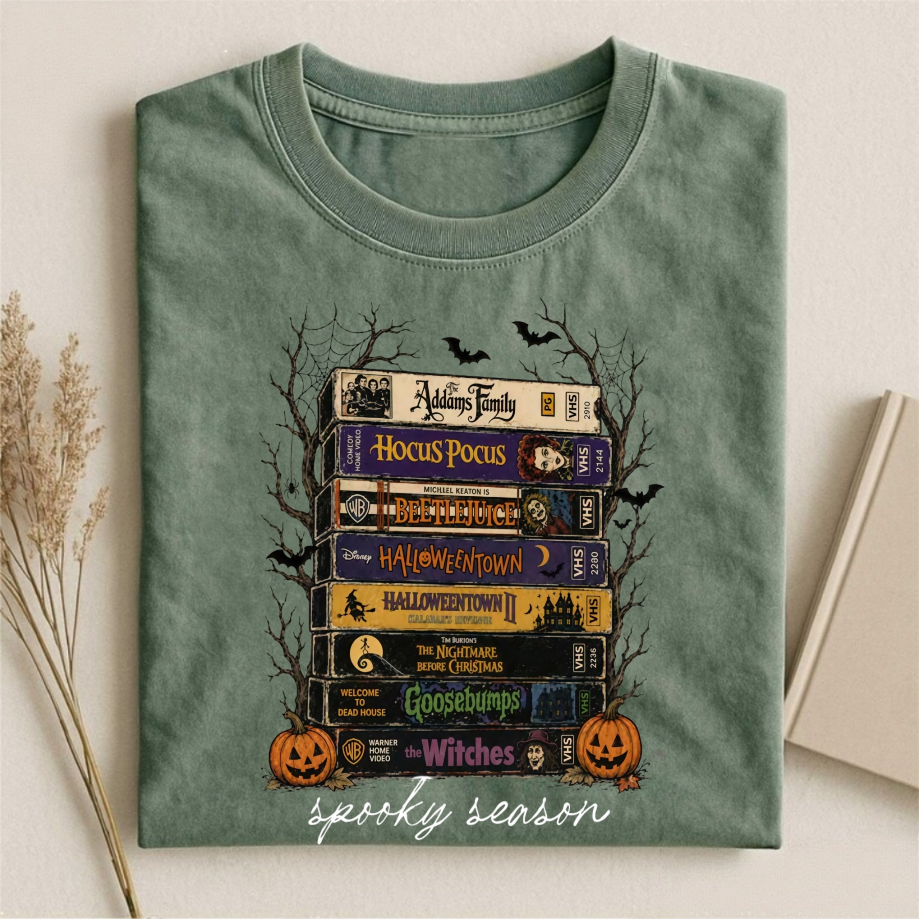 Magmoo Vintage Halloween VHS T-shirt