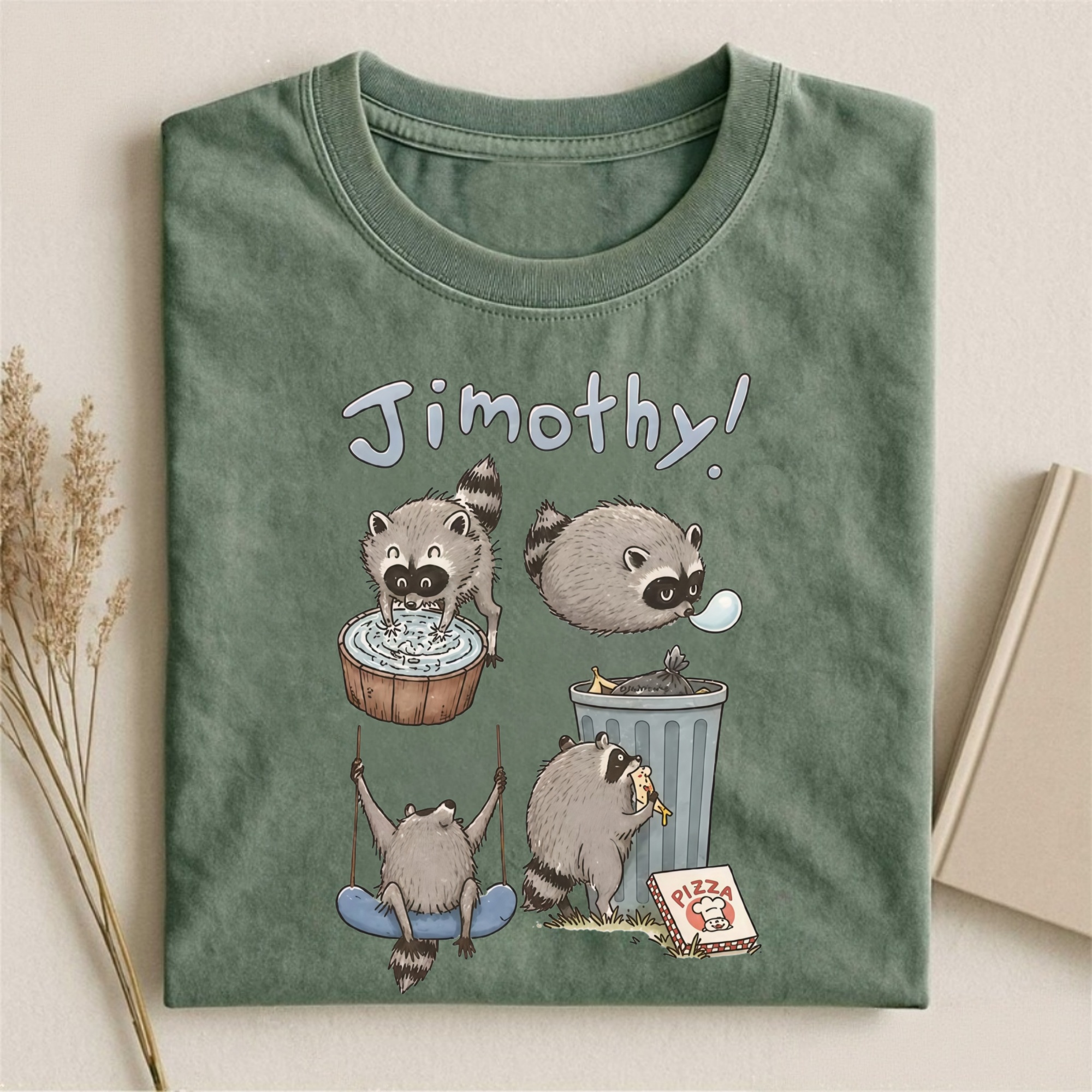 Magmoo Be A Jimothy Raccoon T-shirt