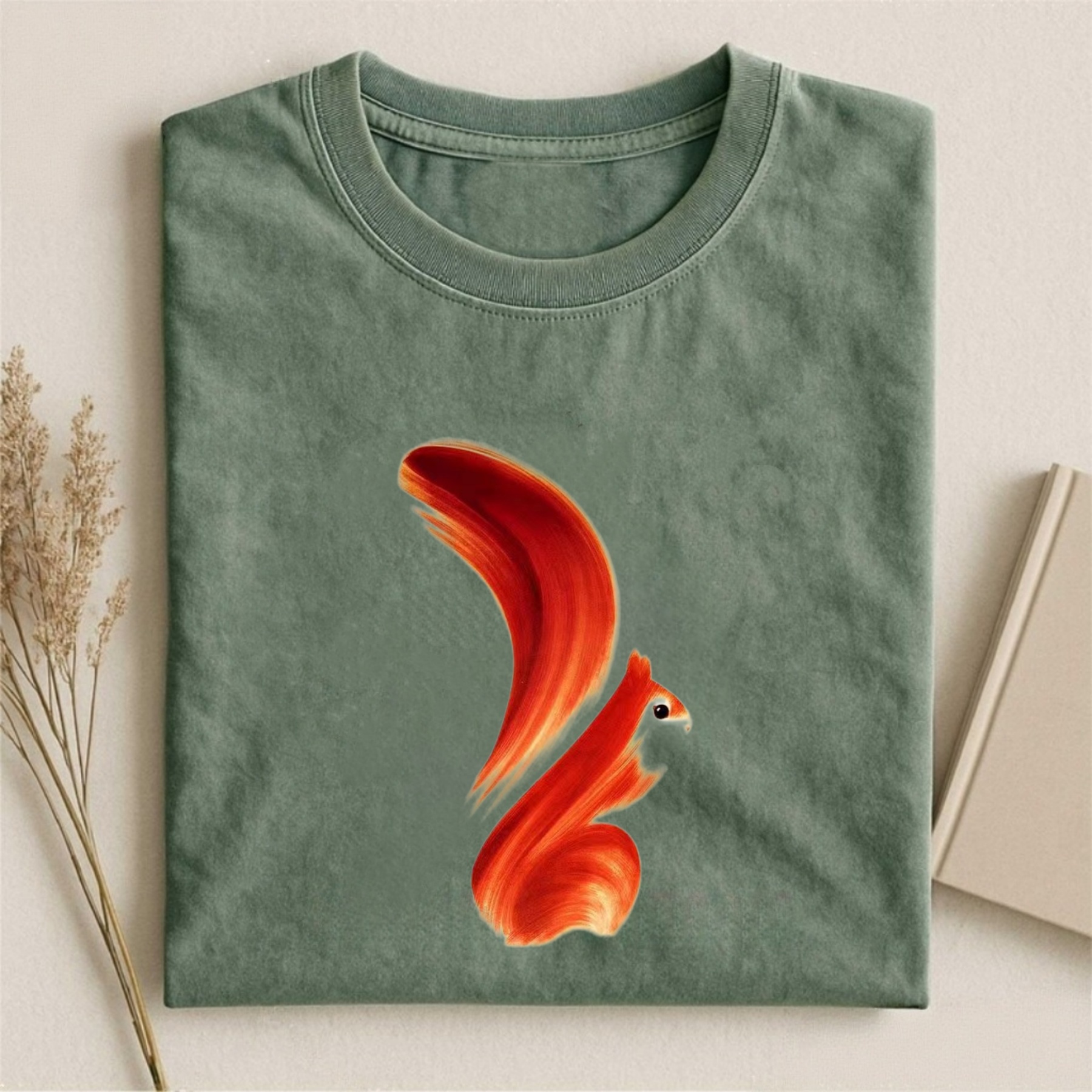 Magmoo Brushstroke Squirrel T-shirt