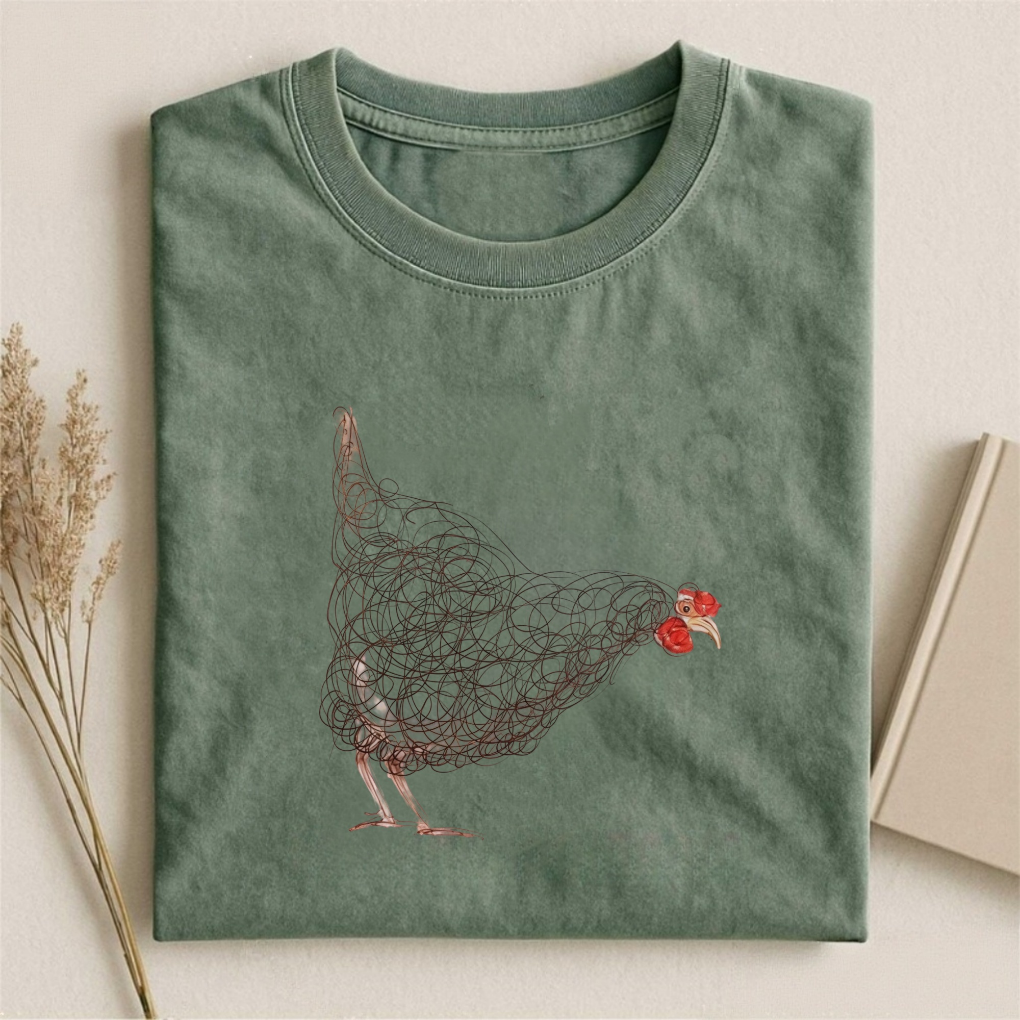Magmoo Scribble Chicken T-shirt/ Sweatshirt/ Hoodie
