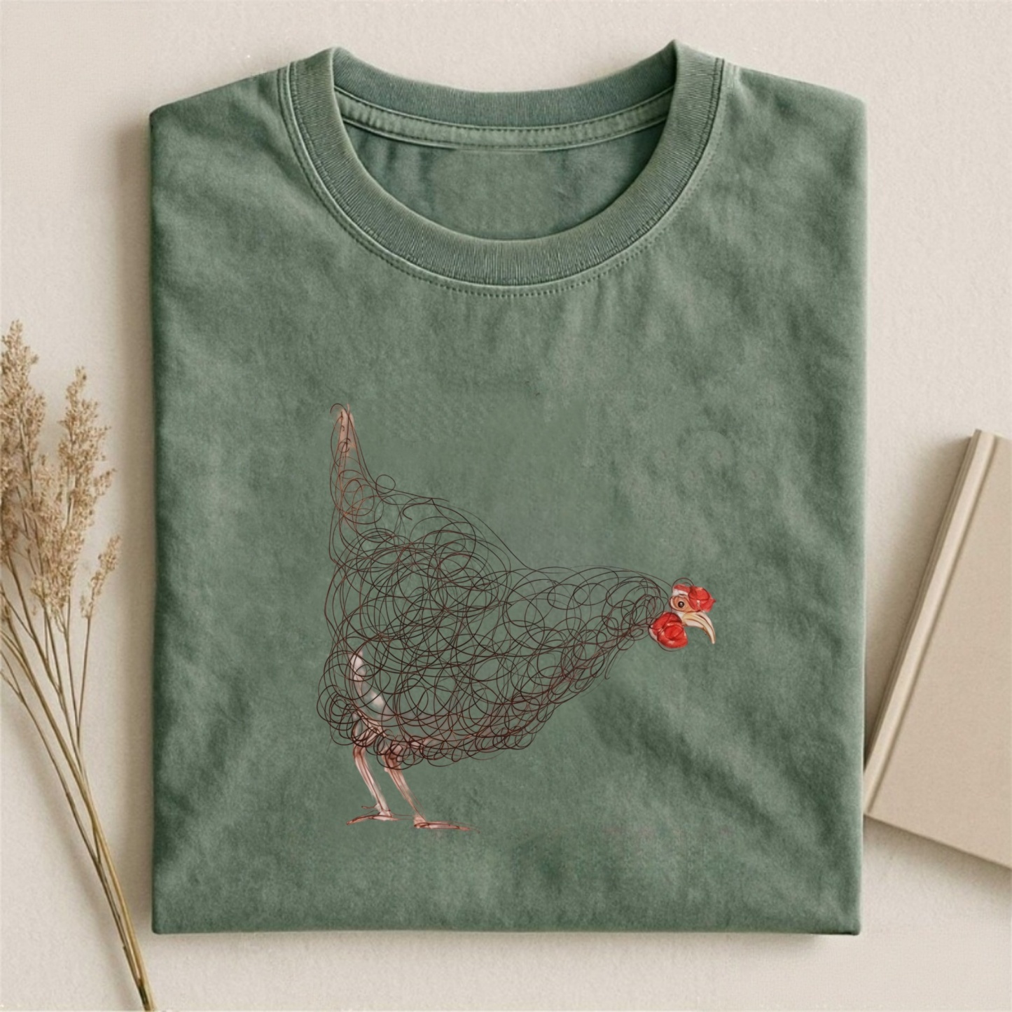 Magmoo Scribble Chicken T-shirt/ Sweatshirt/ Hoodie