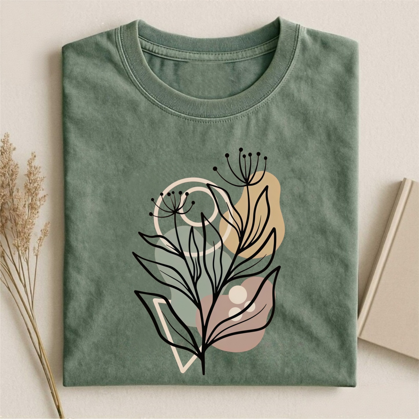 Magmoo Abstract Floral T-shirt