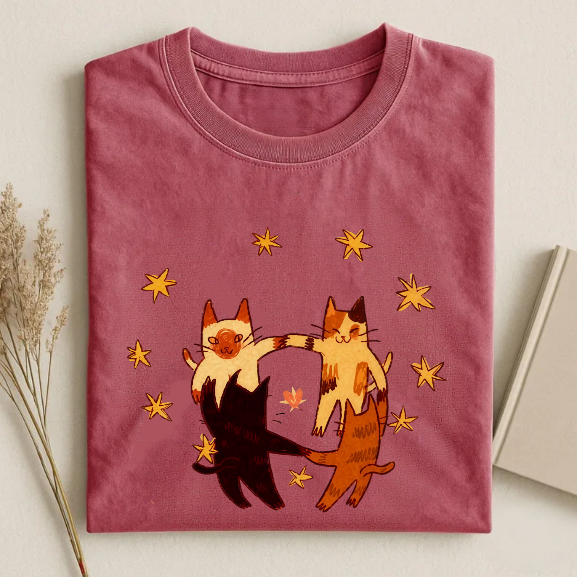 Magmoo Cute Dancing Cats T-shirt