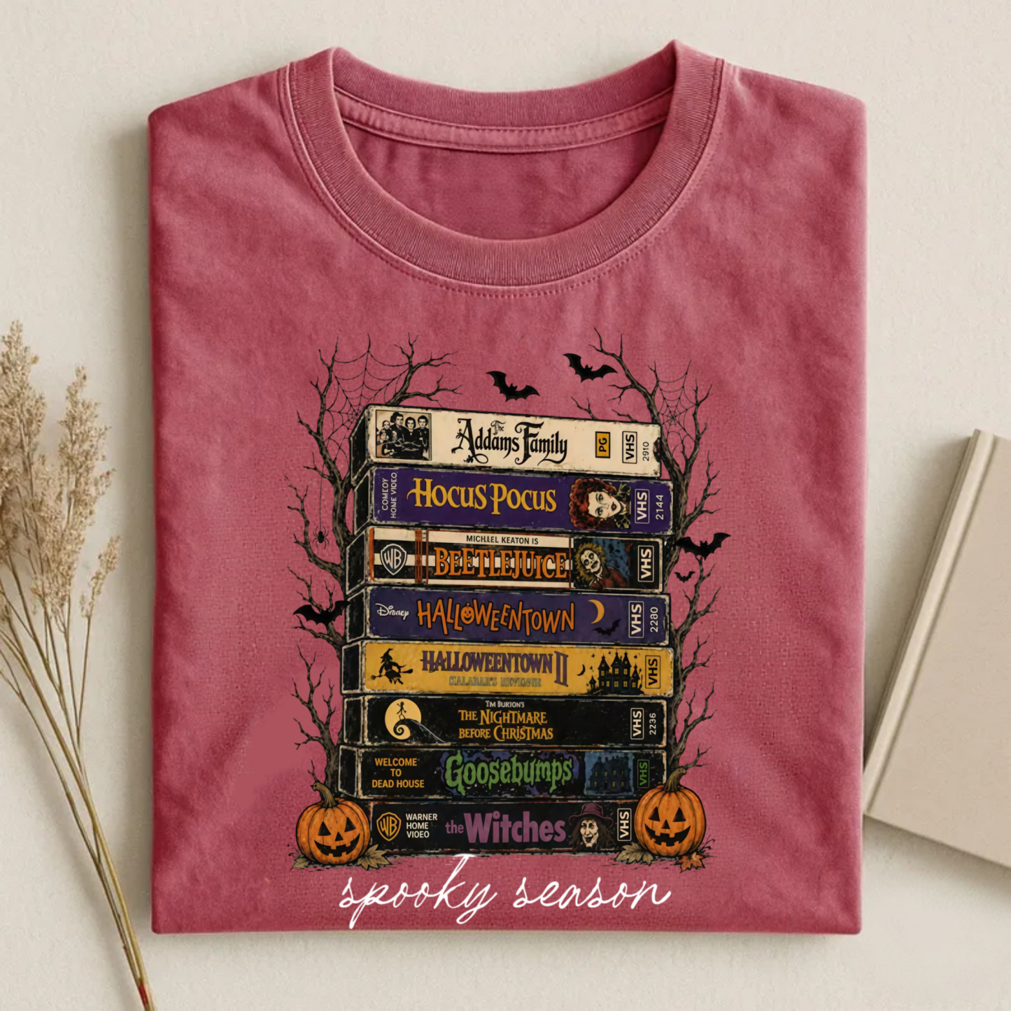 Magmoo Vintage Halloween VHS T-shirt