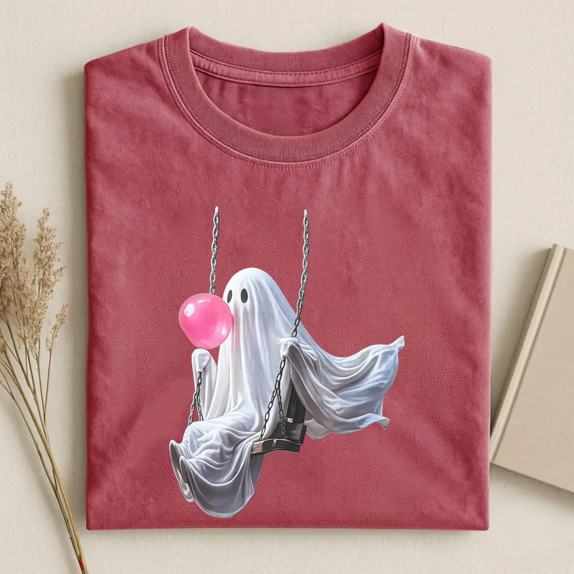 Magmoo Ghost Swing Graphic T-shirt
