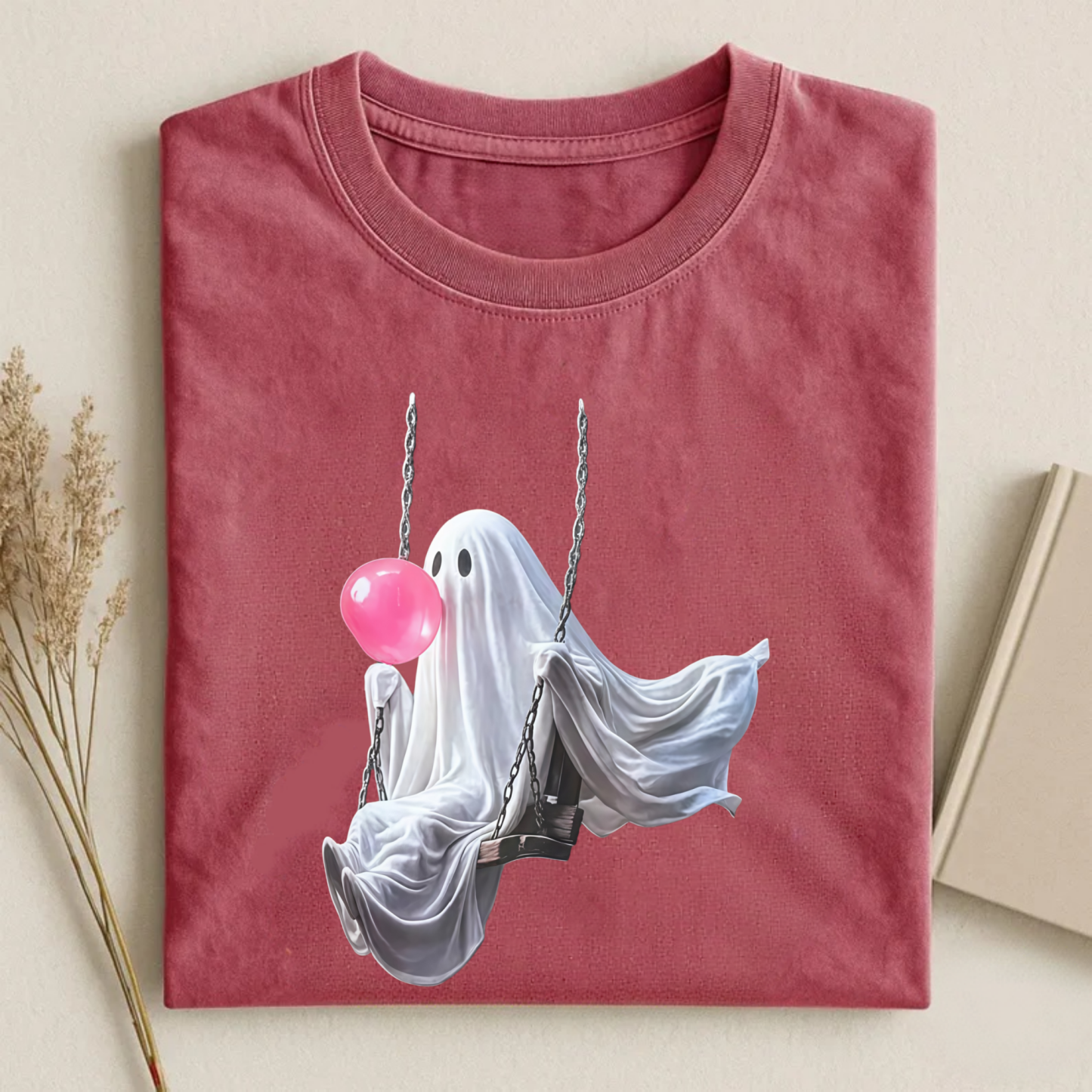 Magmoo Ghost Swing Graphic T-shirt