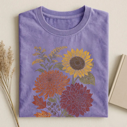 Magmoo Fall Floral T-shirt