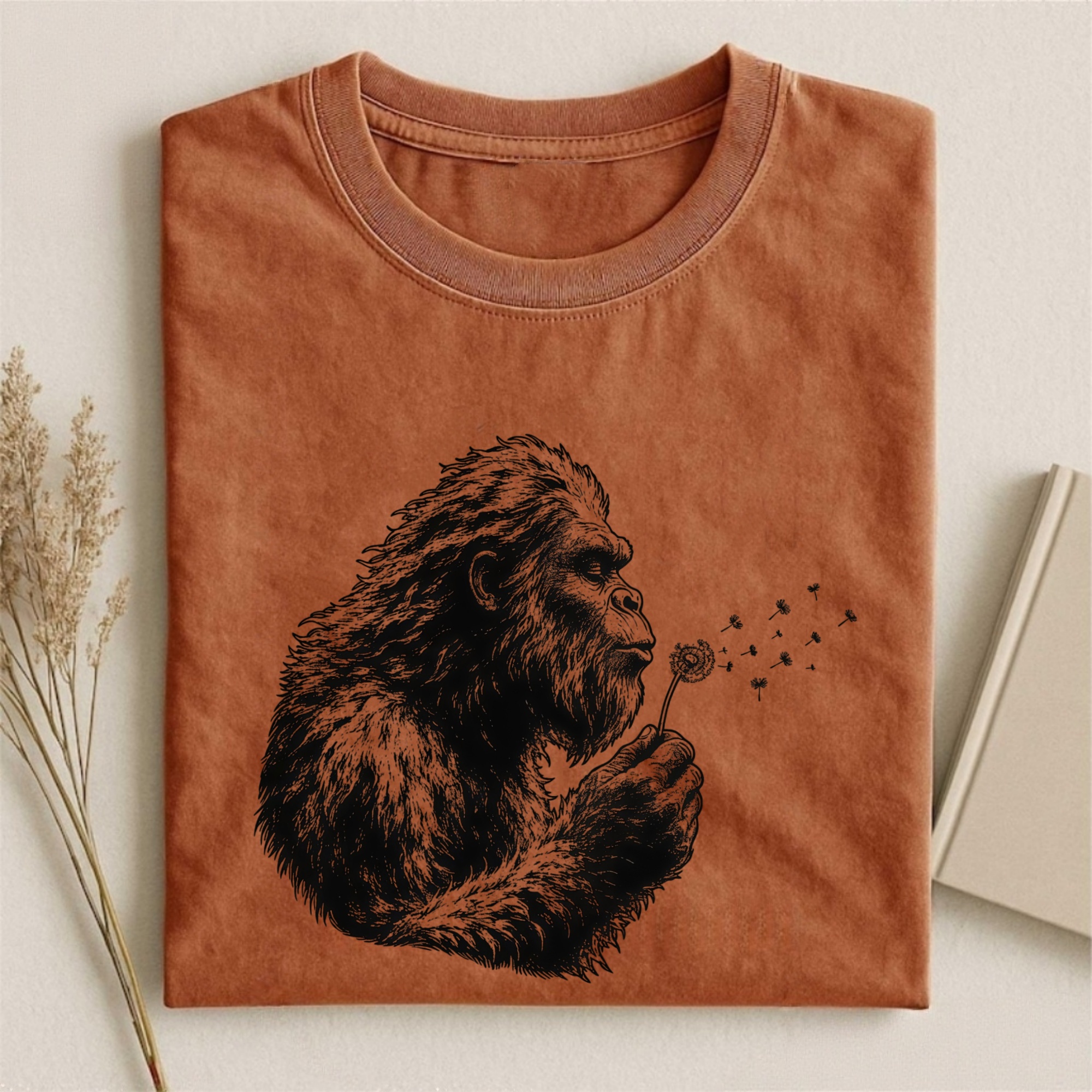 Magmoo Bigfoot Dandelion T-shirt