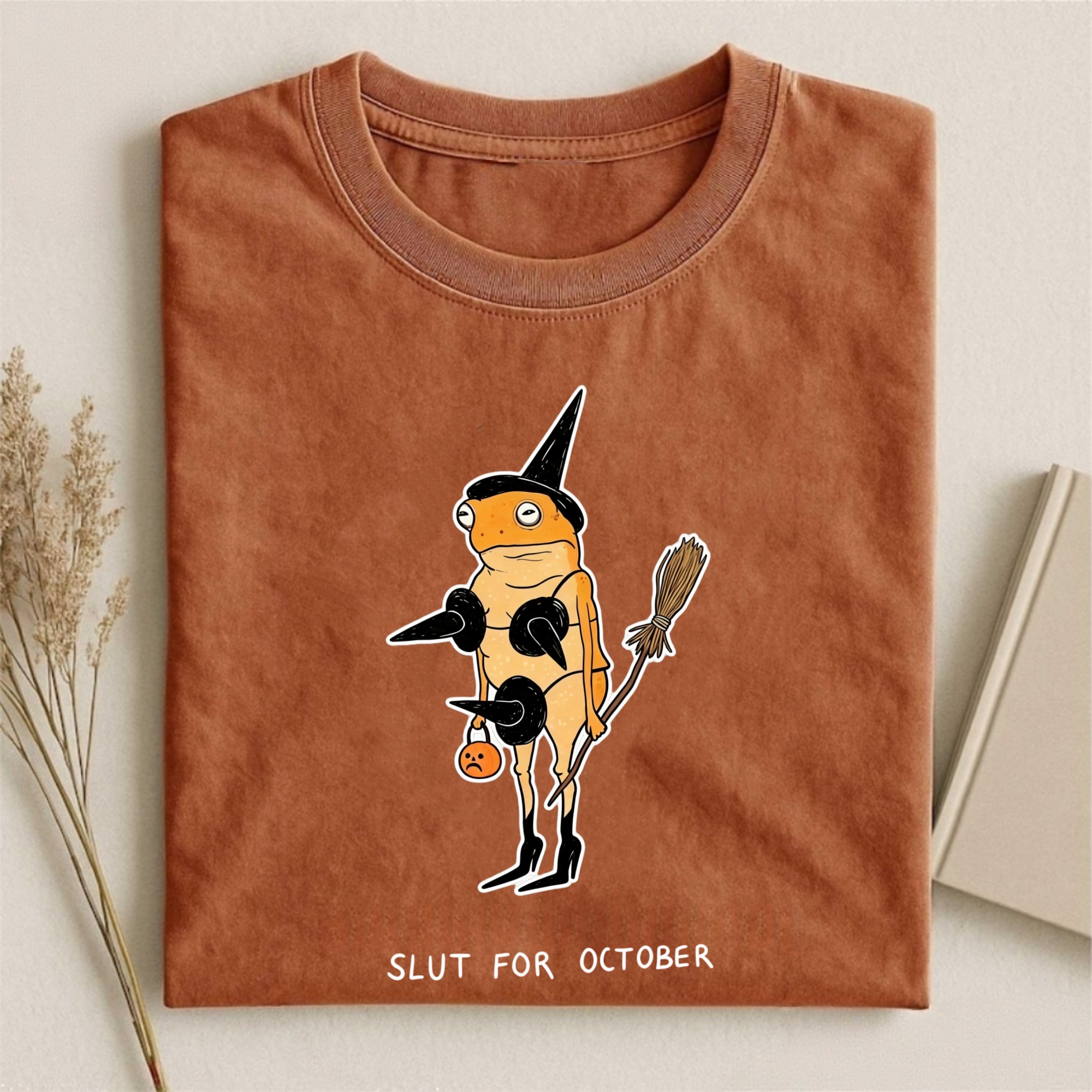 Magmoo Slut For October Frog T-shirt